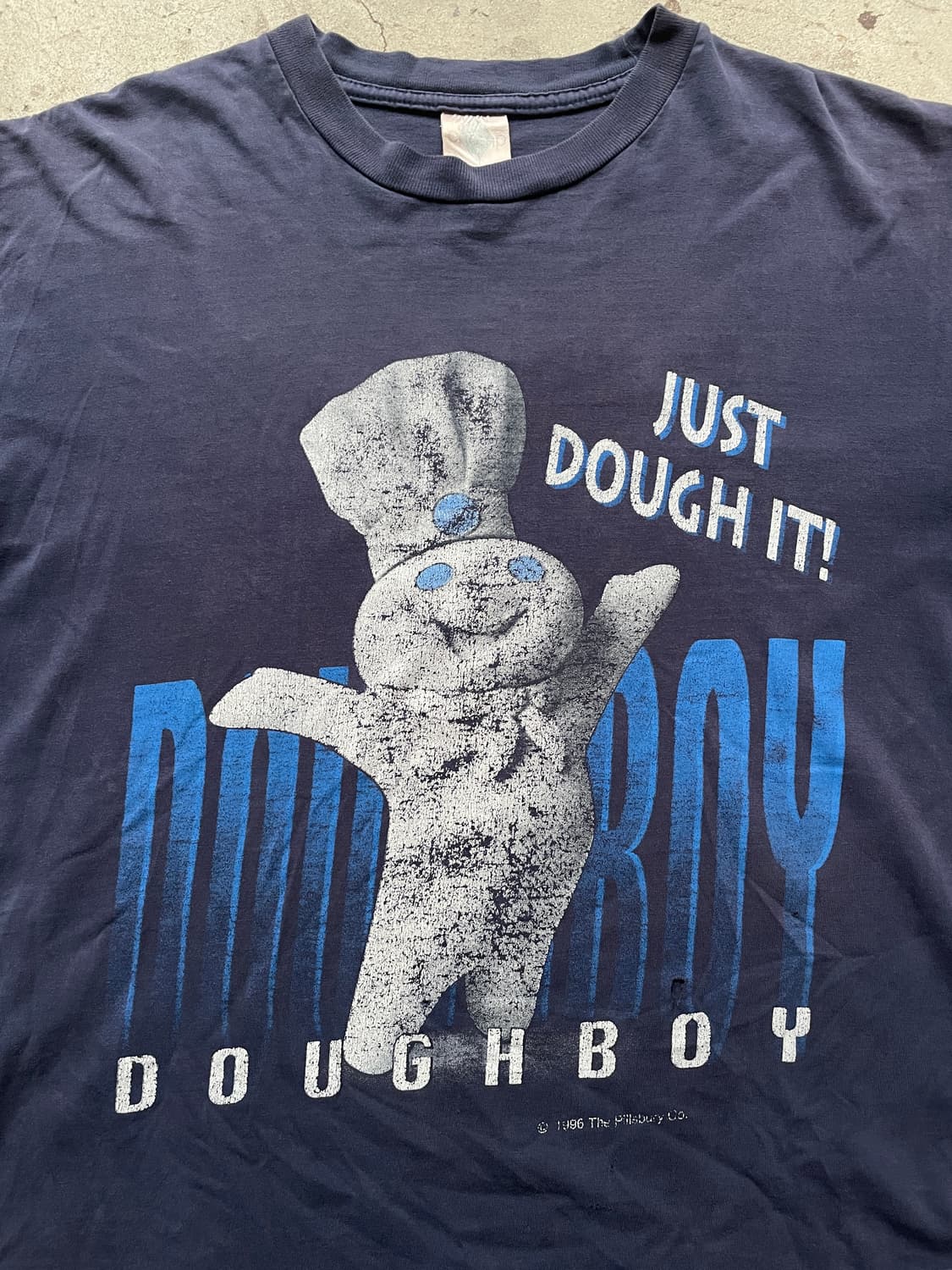 90s Dough boy promo distressed T-shirt 상품이미지4