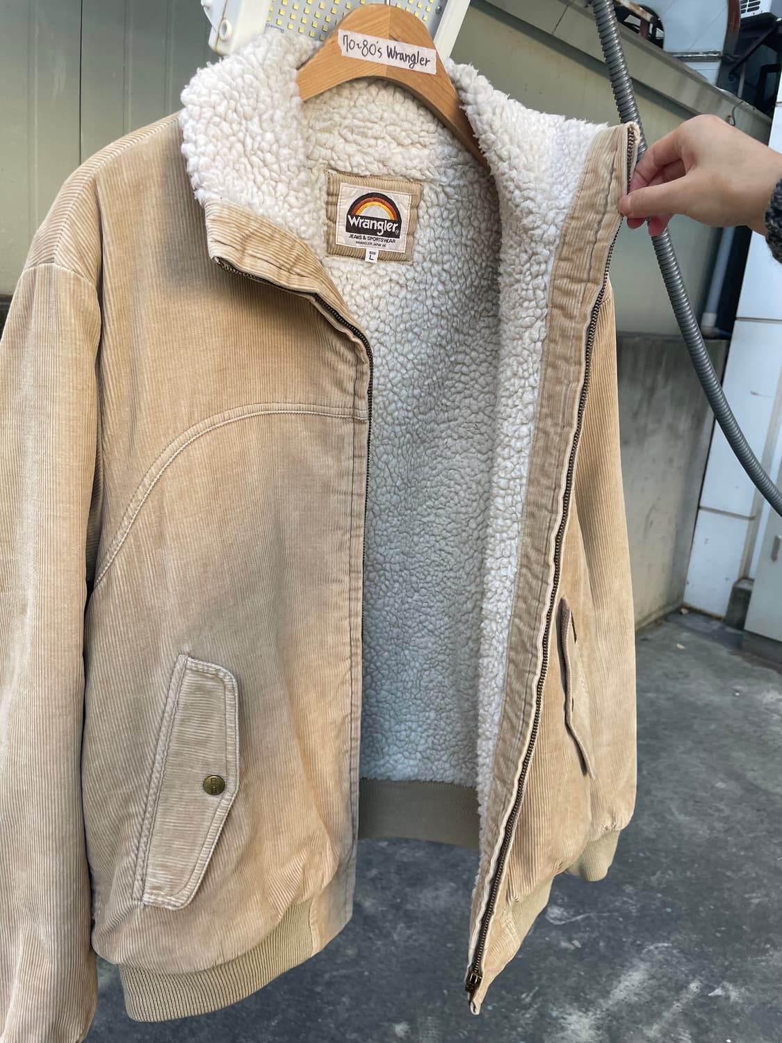 70-80‘s 랭글러 쉐르파 트러커 랜치 자켓 상품이미지4