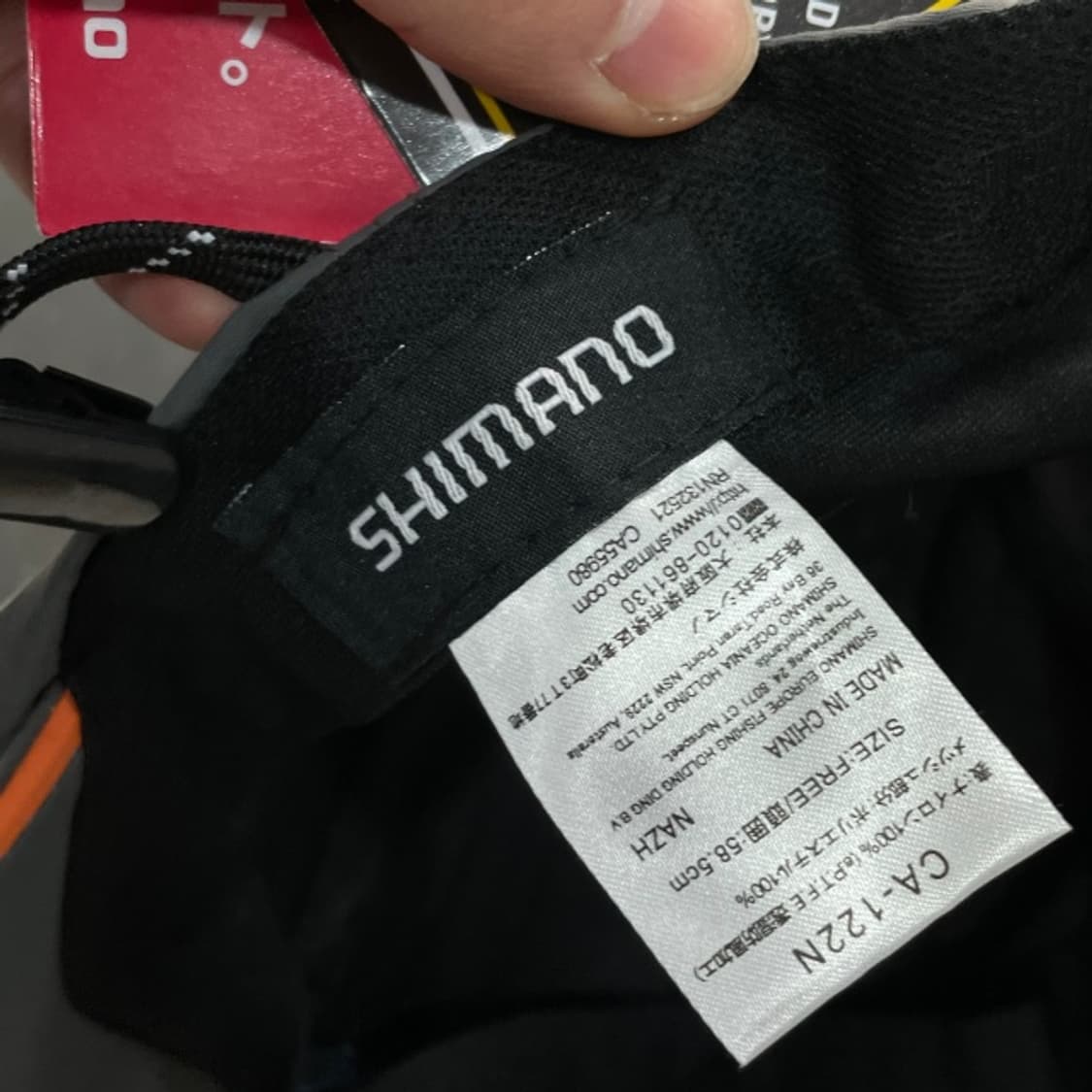 시마노 고어텍스 피싱 볼캡 새상품 상품이미지5