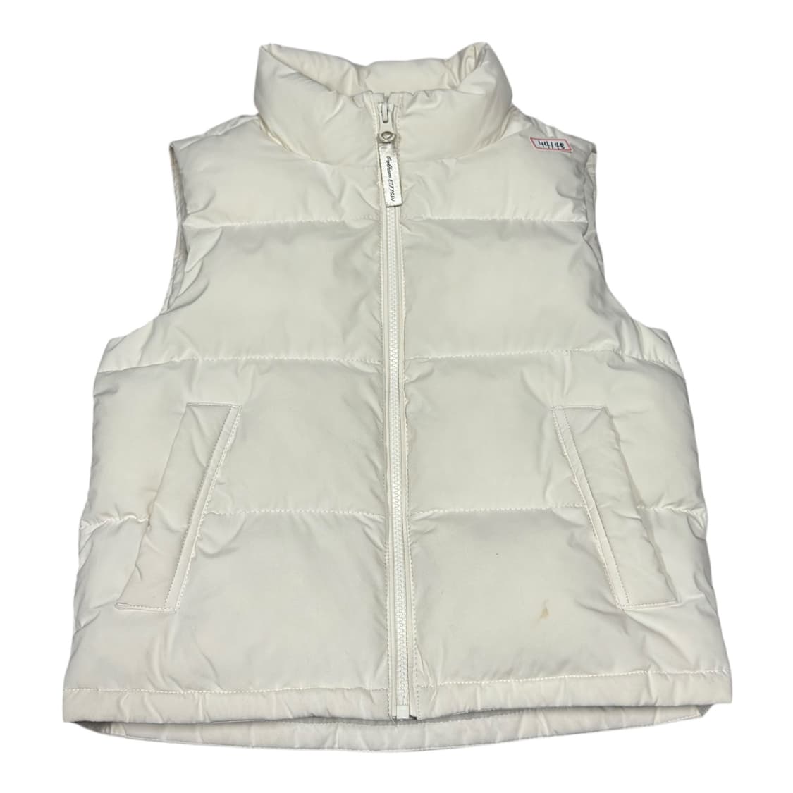 바배) 폴햄 키즈 화이트 패딩 조끼 상품이미지1