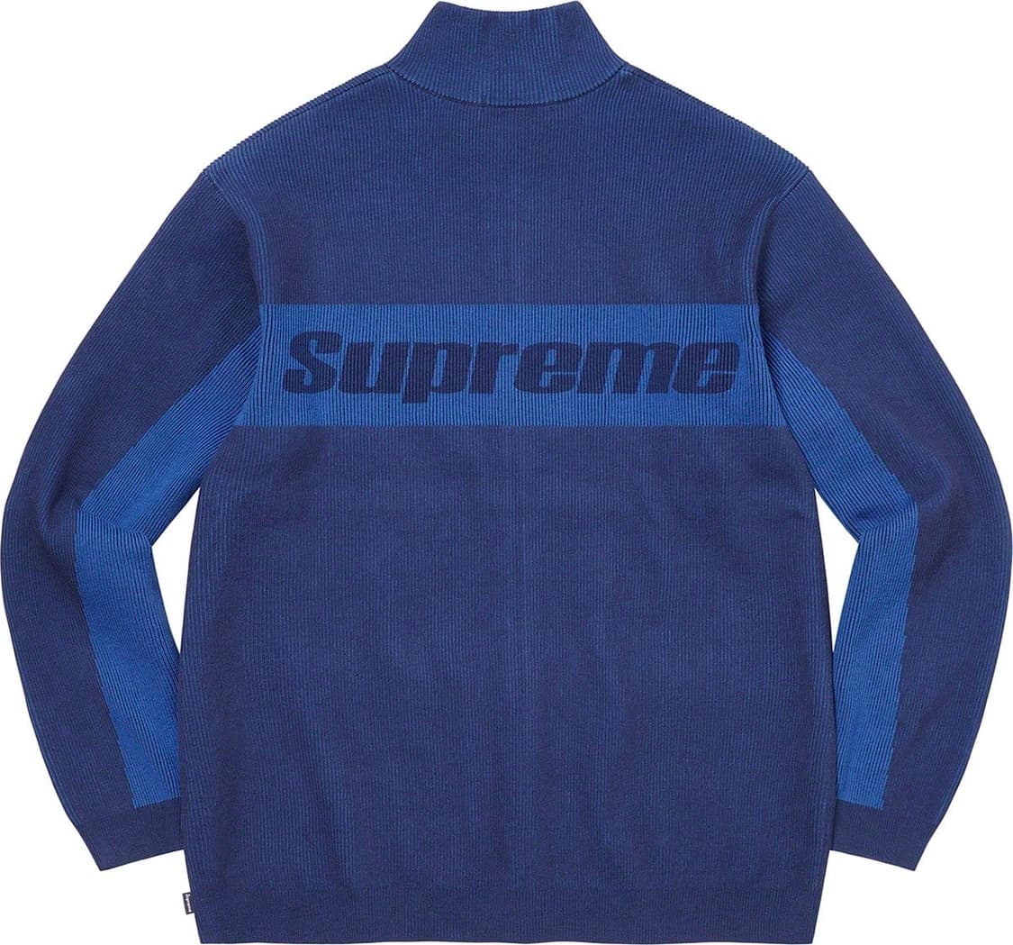 Supreme 2-Tone Ribbed Zip Up Sweater  상품이미지2