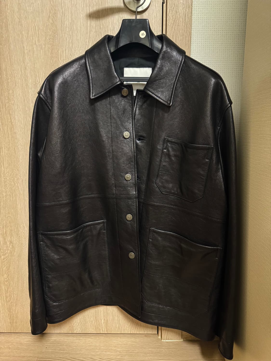 홀리선 아카디아 레더 워크 자켓 상품이미지2