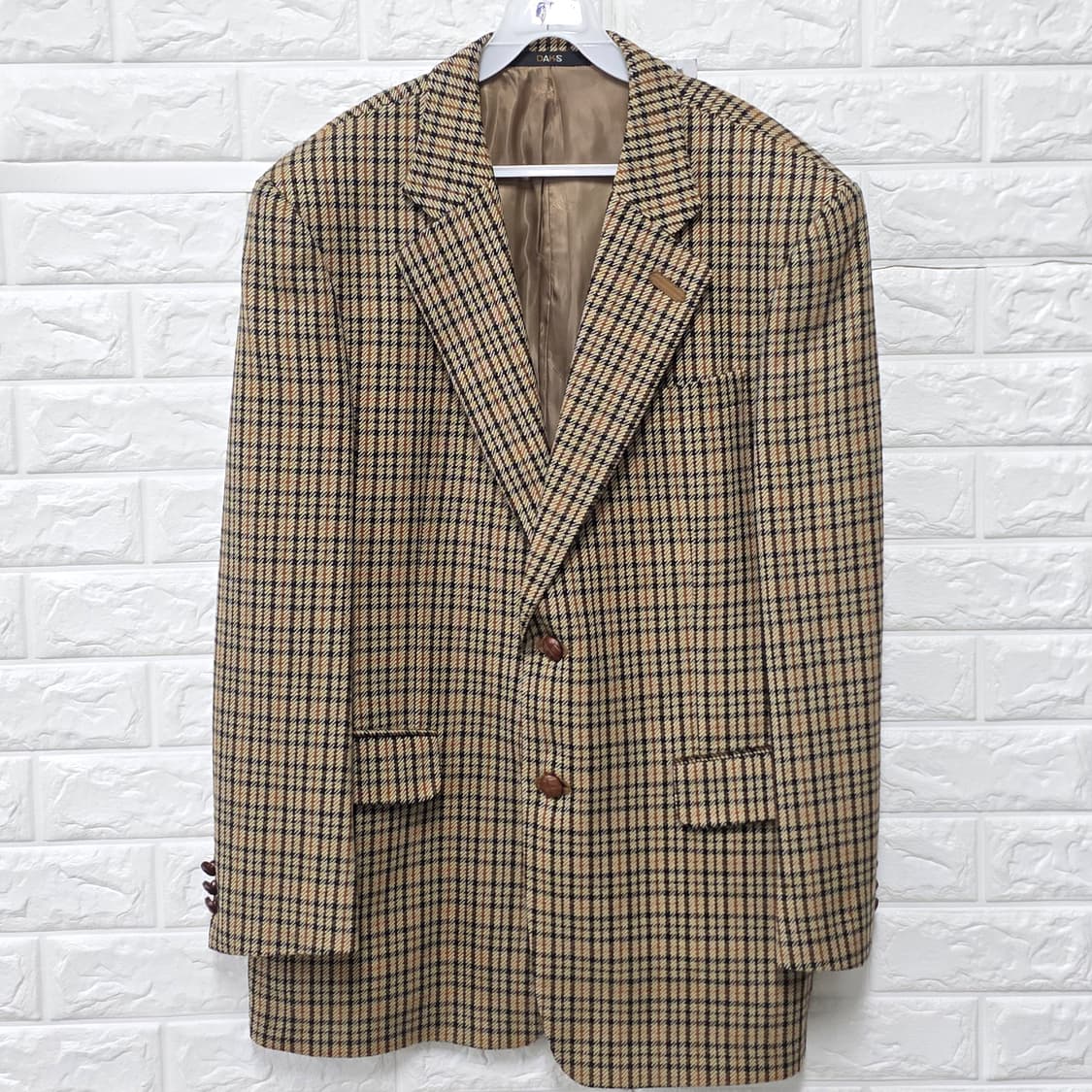 택포_ 닥스 남성 체크 자켓 L 상품이미지1