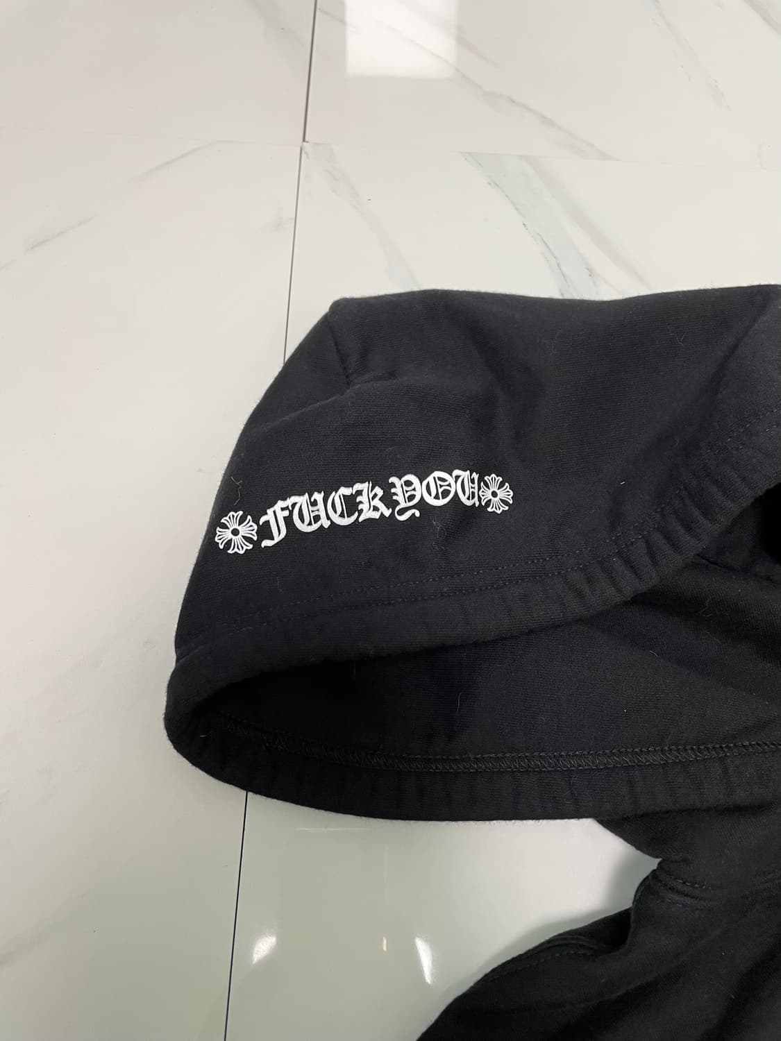 신형 크롬하츠 퍽유 홀스슈 플로랄 헤비웨이트 후드집업 L 신세계택 상품이미지2