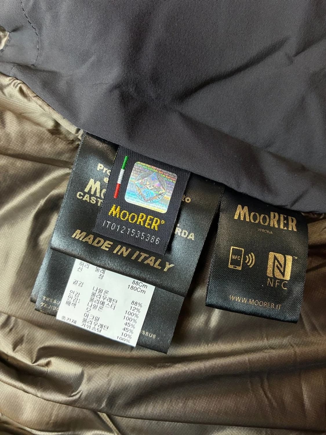 무레르 MOORER 구스다운 파카 점퍼 PN5231 상품이미지8