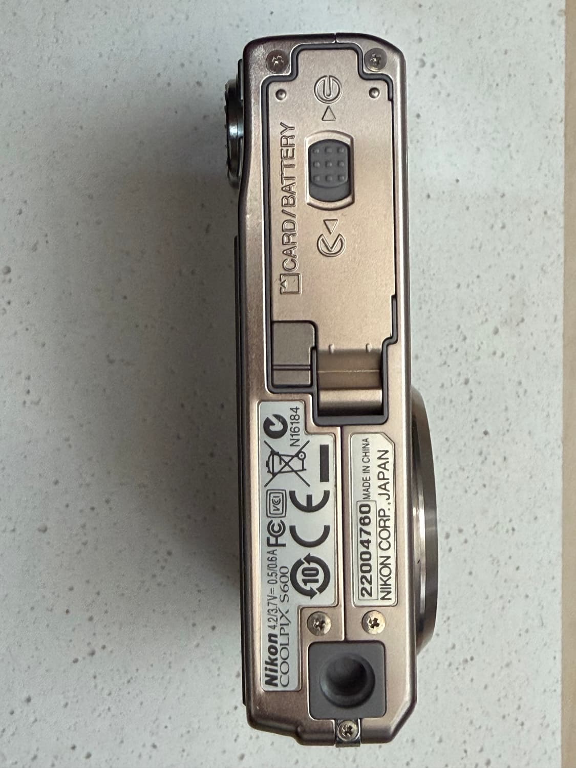 니콘쿨픽스s600  카메라 입문 추천템🍓 로즈베이지골드 상품이미지4