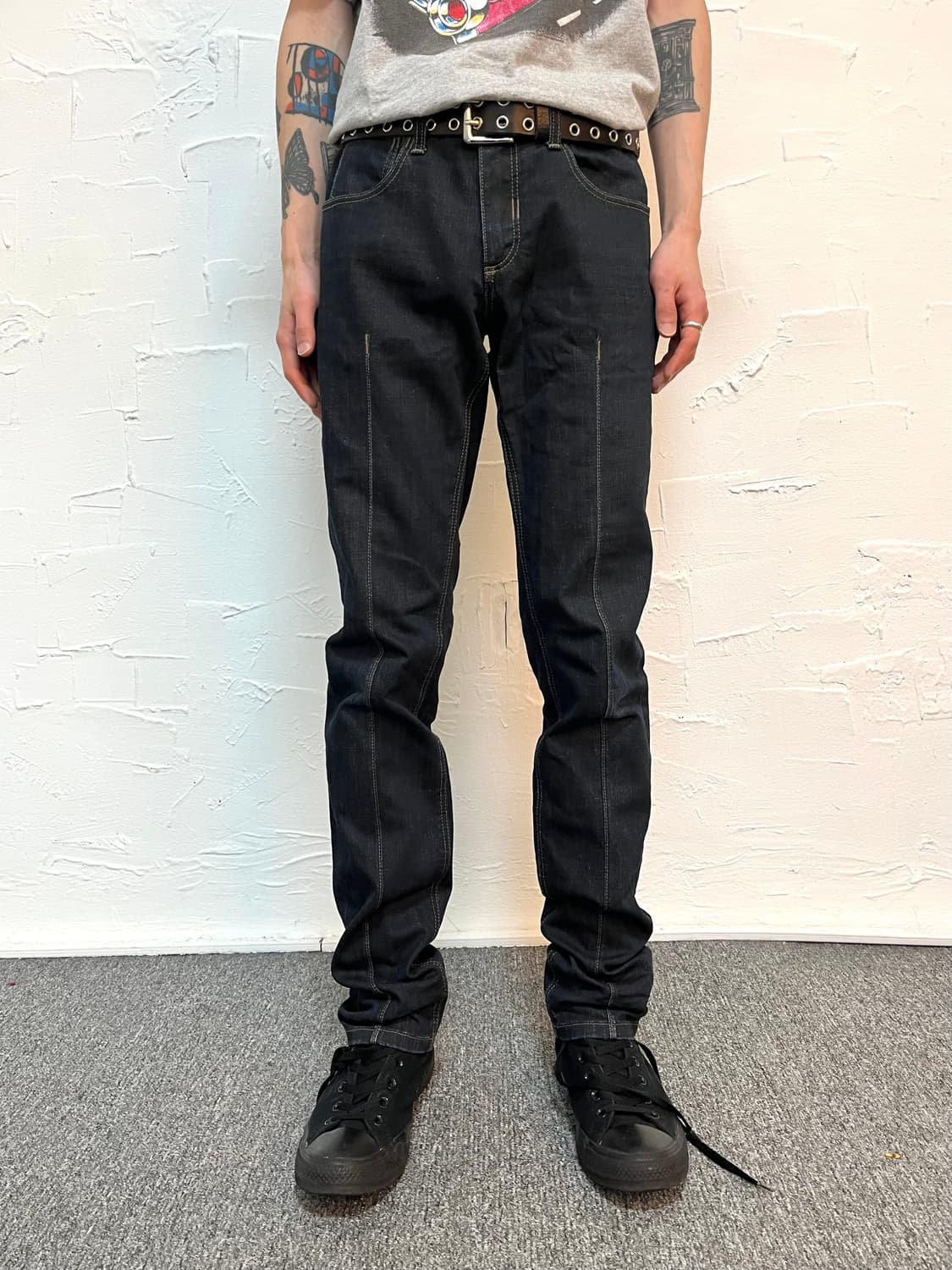 닐 바렛 스트레치 데님 팬츠 상품이미지1