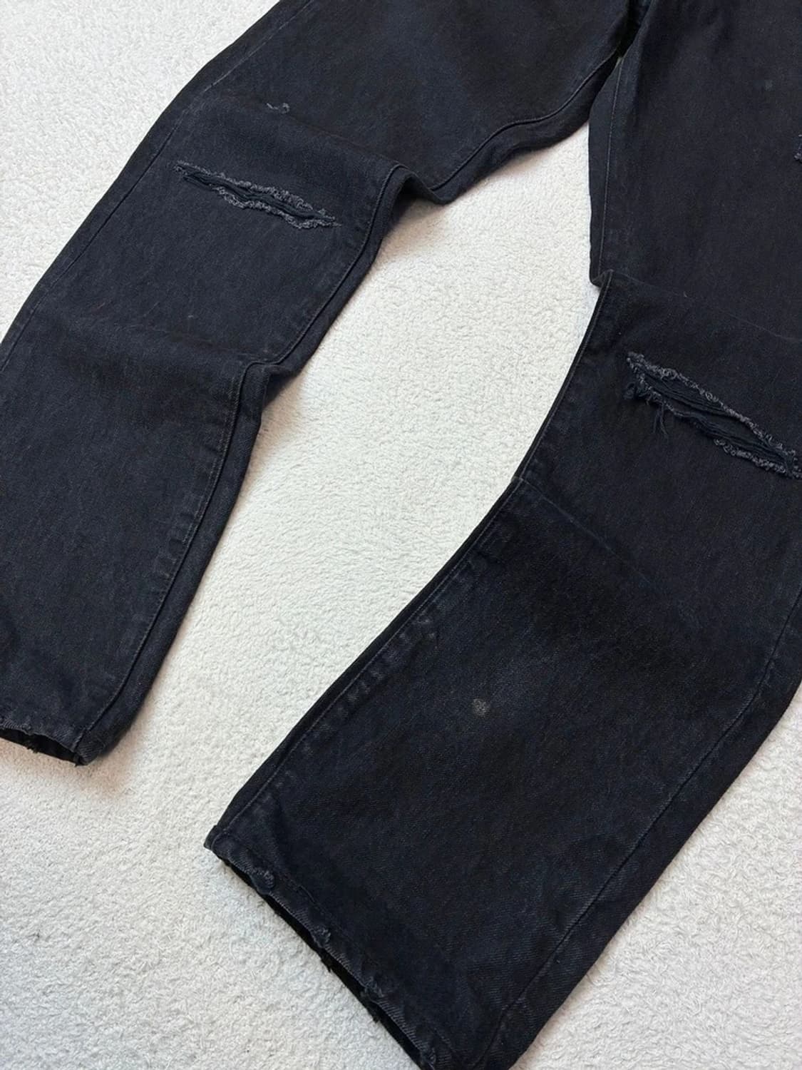 데님앤서플라이 빈티지드 스트레이트 데님 팬츠 PN6185 상품이미지4