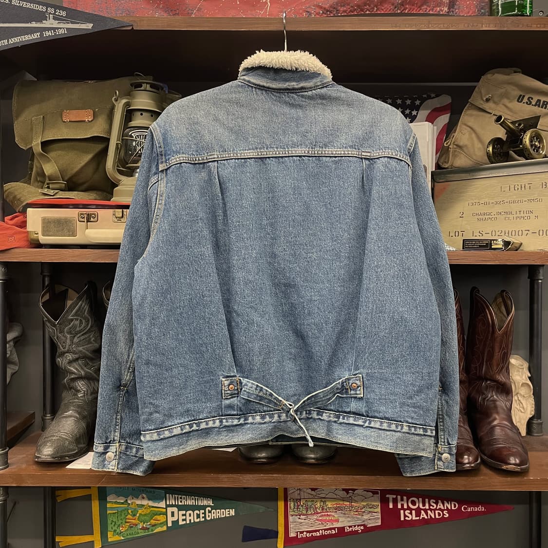 리바이스 타입 1 쉐르파 데님 트러커 자켓 상품이미지2