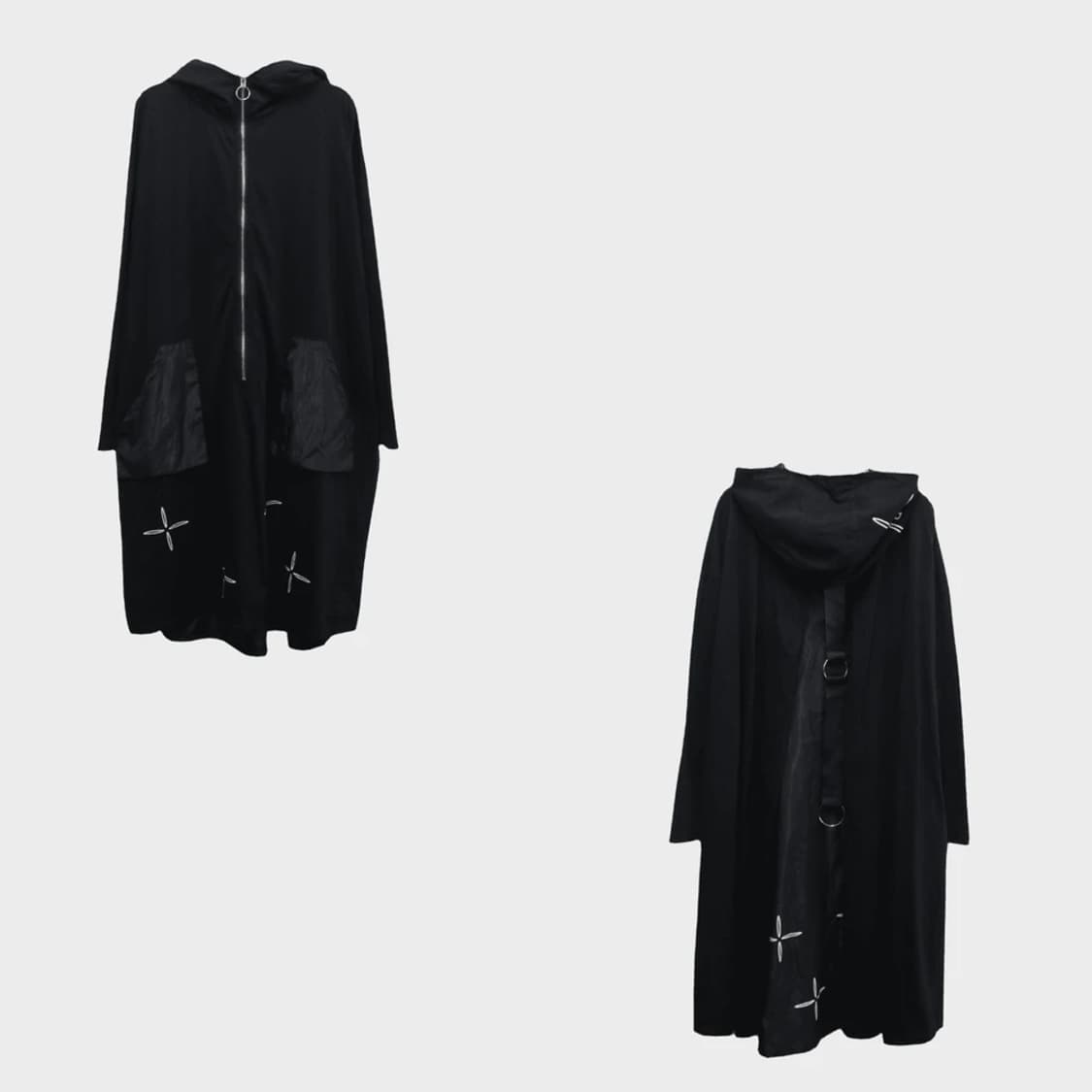 NIER CLOTHING 고스로리 롱 후드 집업 59956 상품이미지1