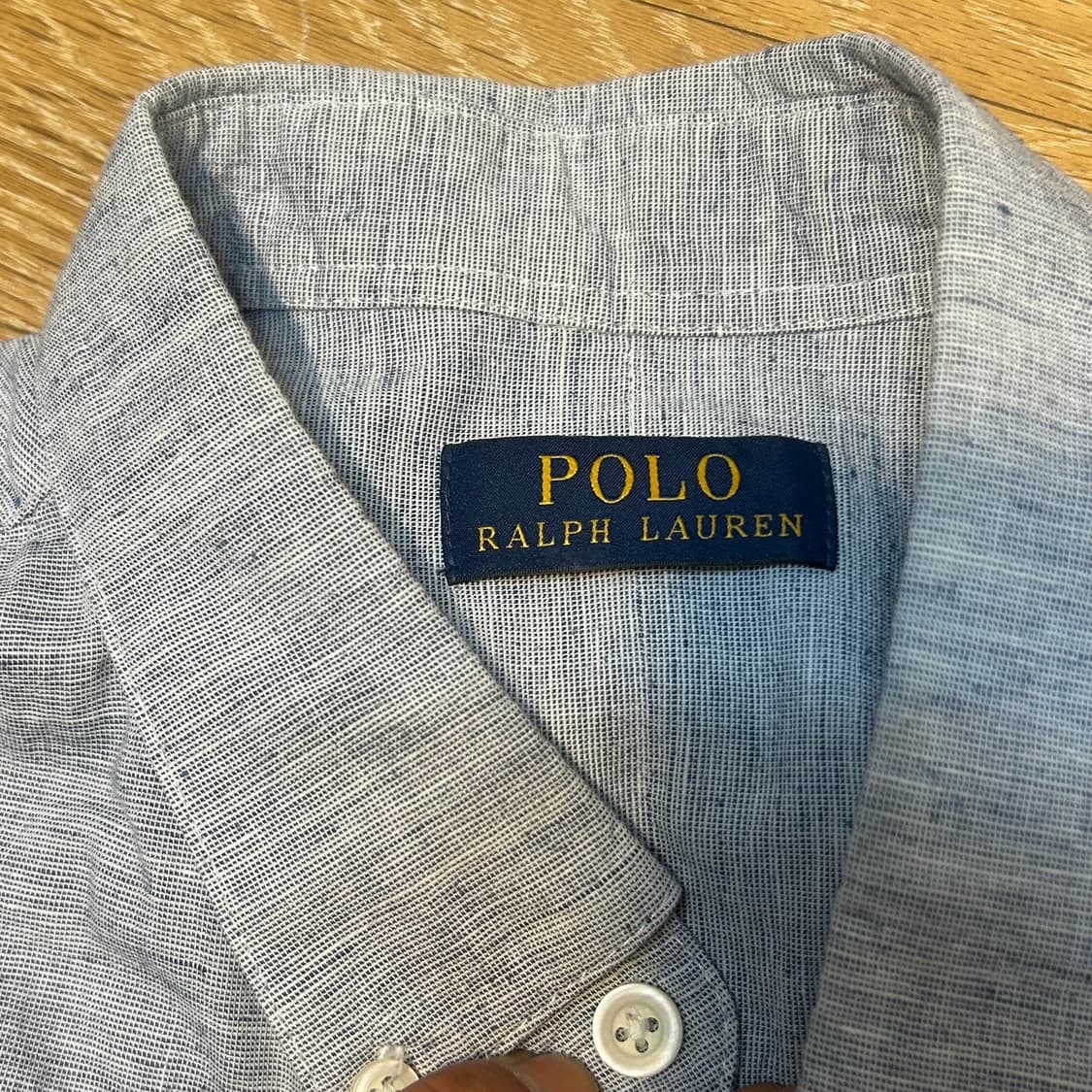 폴로 랄프로렌 린넨 셔츠 XL 상품이미지3