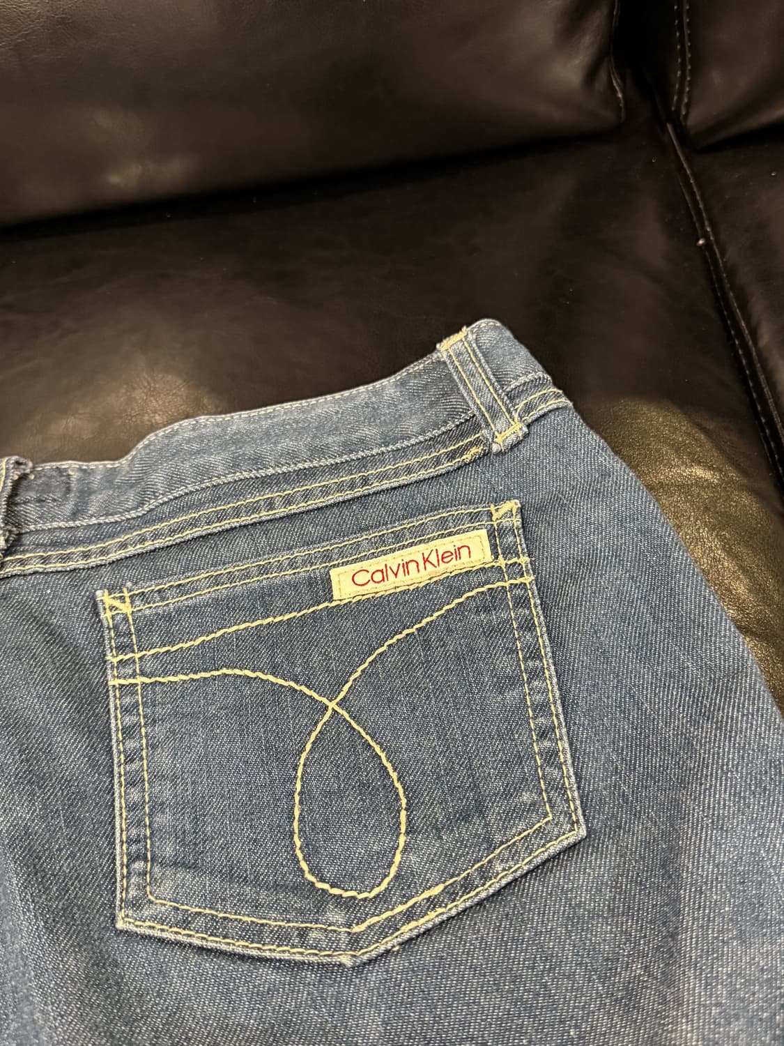 Calvin Klein 데님 스커트 상품이미지7