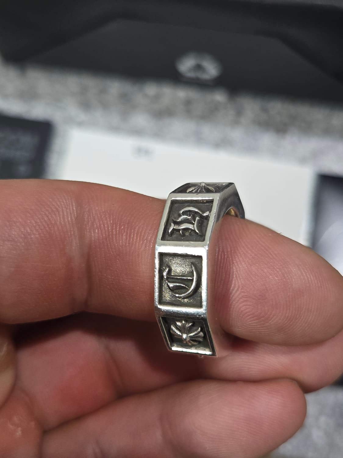 크롬하츠 블록링 정품  상품이미지2