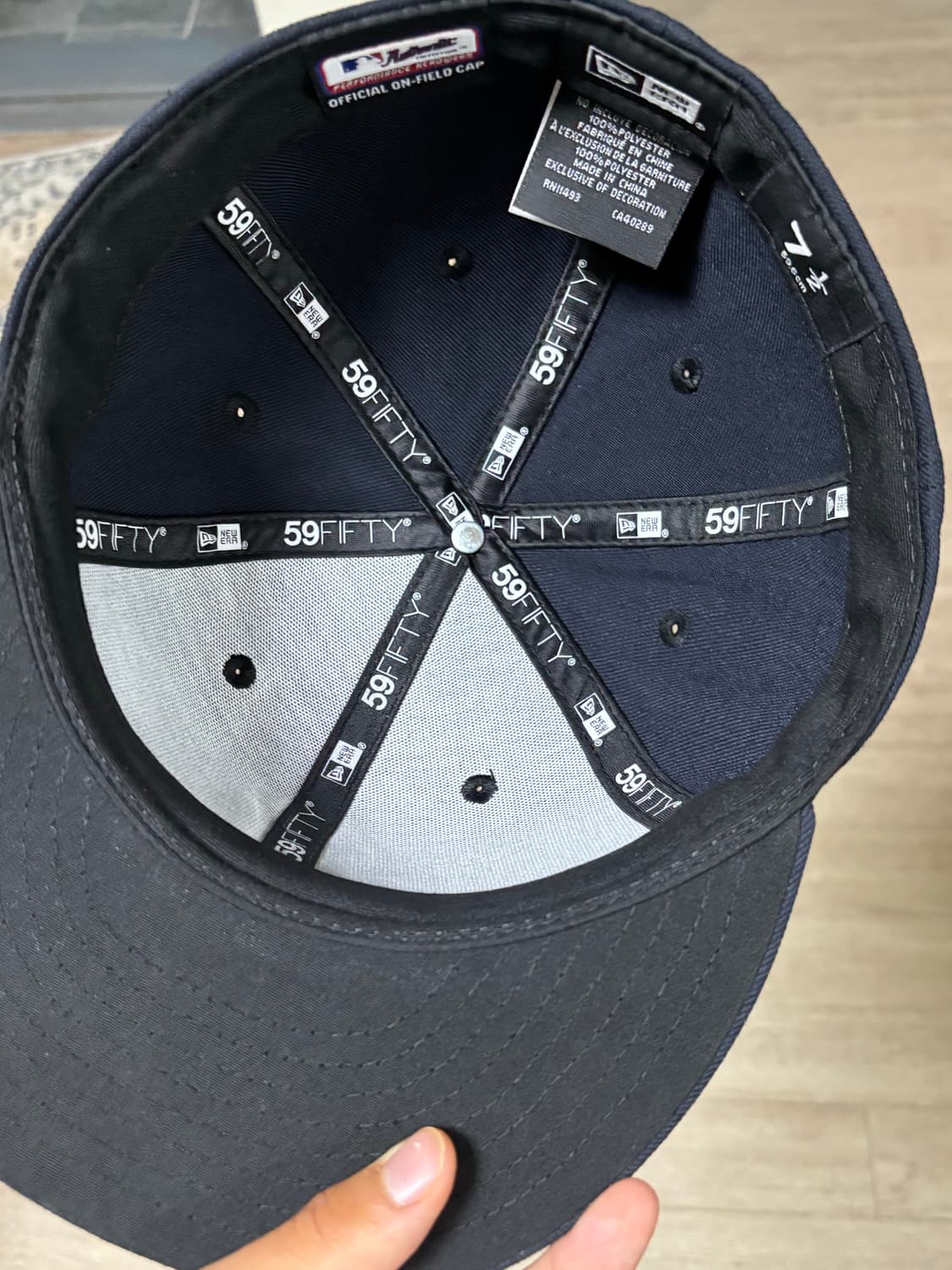 뉴에라 59FIFTY 네이비 상품이미지2