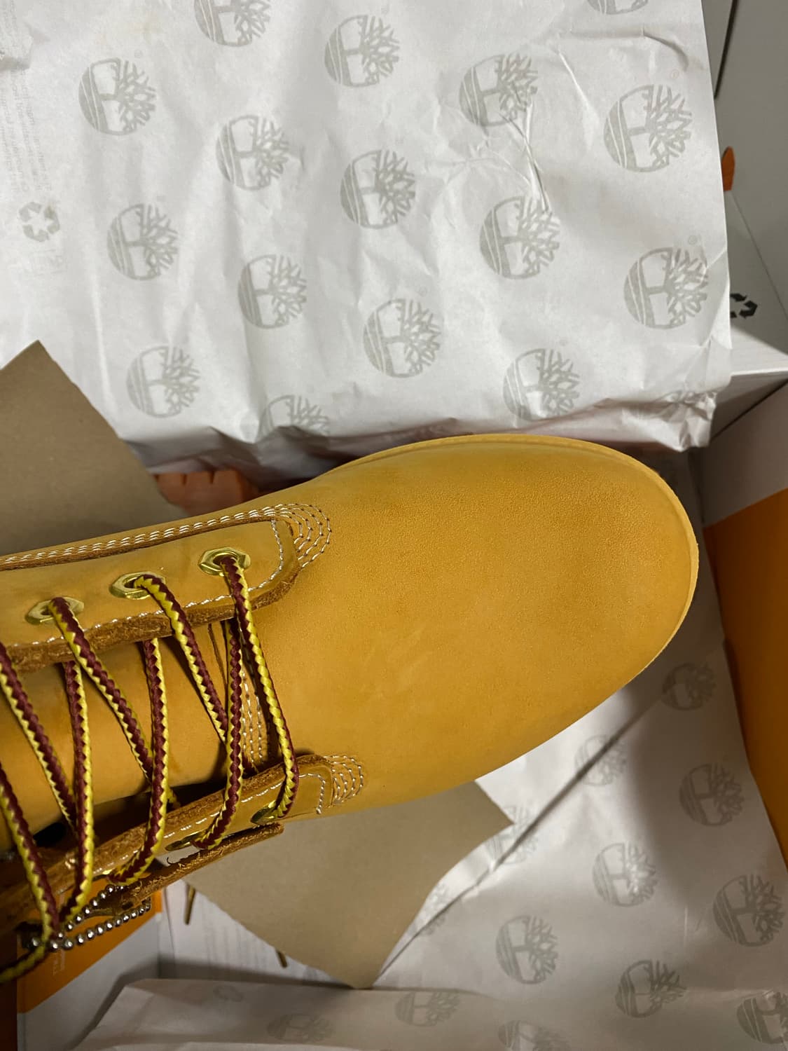 팀버랜드 프리미엄 6인치 워터프루프 부츠 위트 누벅 270mm 상품이미지4