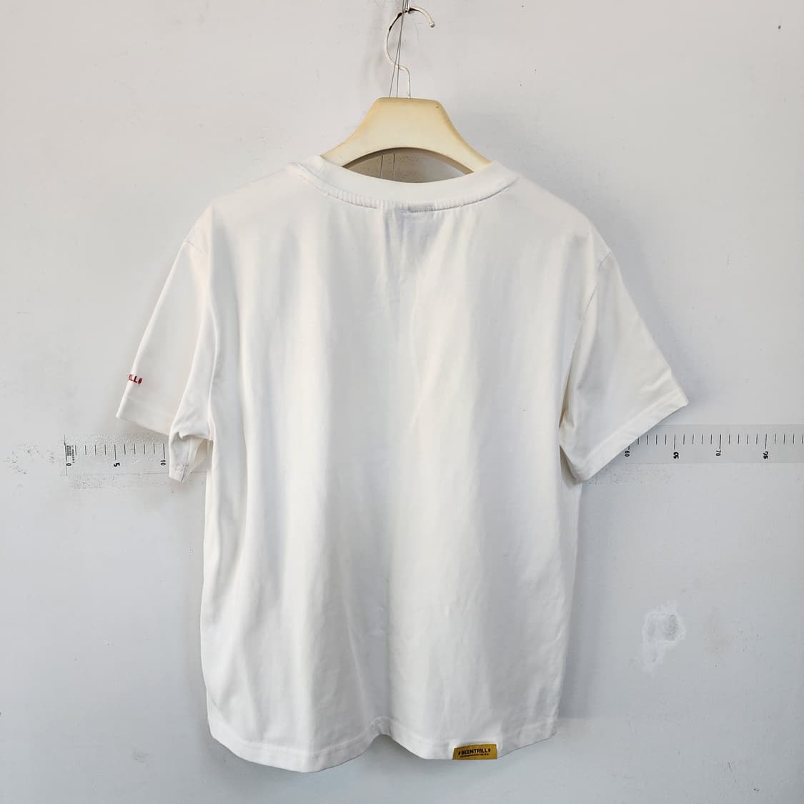 BEENTRILL 화이트 반팔티 상품이미지4