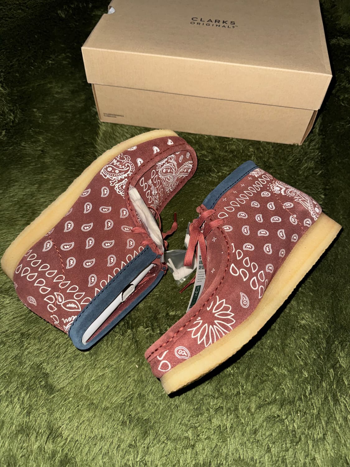 [270] Clarks 클락스 왈라비 부츠 페이즐리 브릭스 상품이미지4
