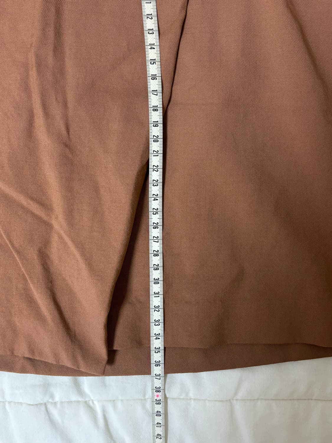 띠어리 브라운 랩스커트 미니 스커트 상품이미지4