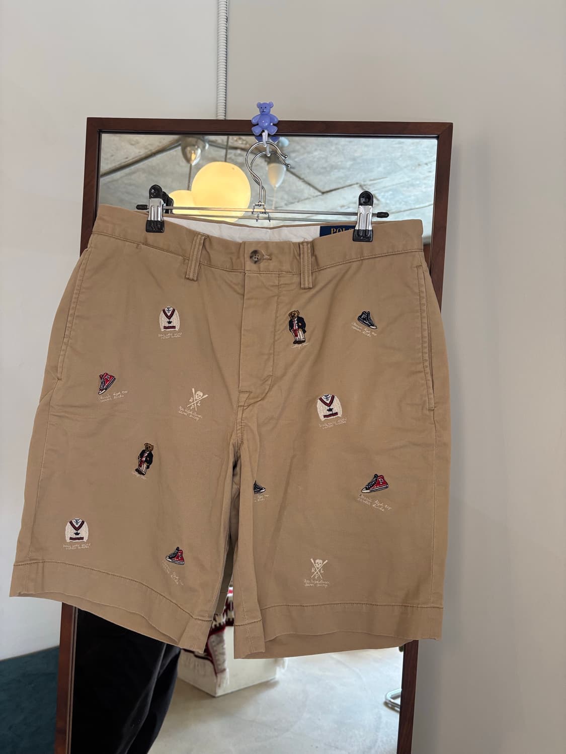 폴로 랄프로렌 자수 반바지 상품이미지2