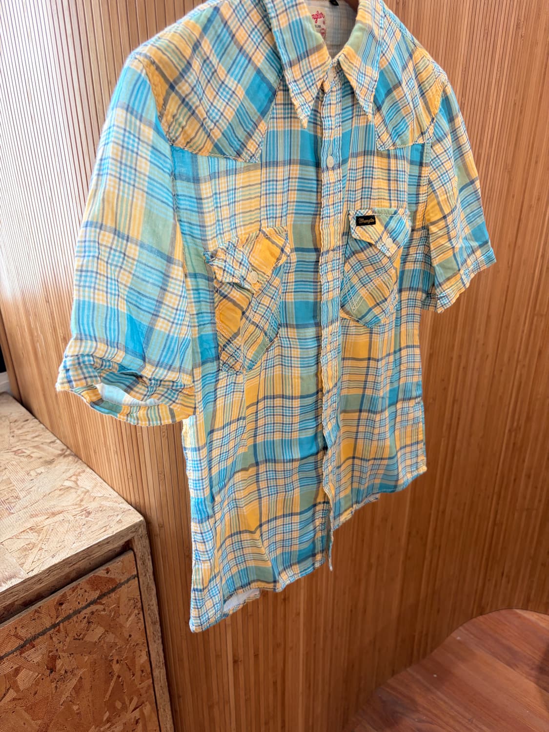 80s WRANGLER summer Shirt 상품이미지1