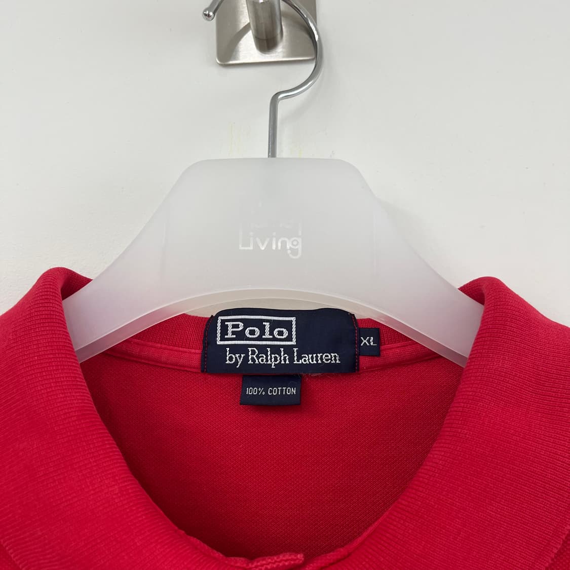 폴로 랄프로렌 블랙워치 빅포니 레드 반팔 카라티 105 상품이미지7