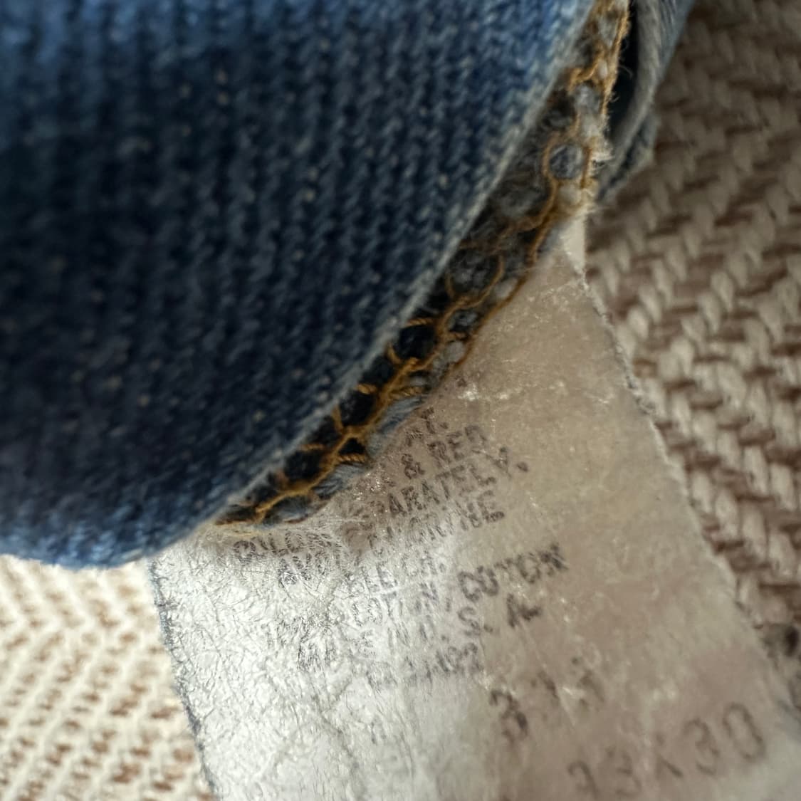 LEE usa made denim pants work jeans 상품이미지3