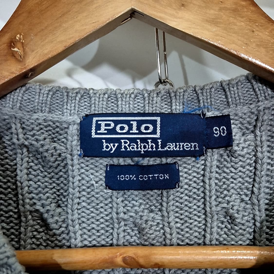 Polo Ralph Lauren 폴로 랄프로렌 케이블 니트 조끼 상품이미지3