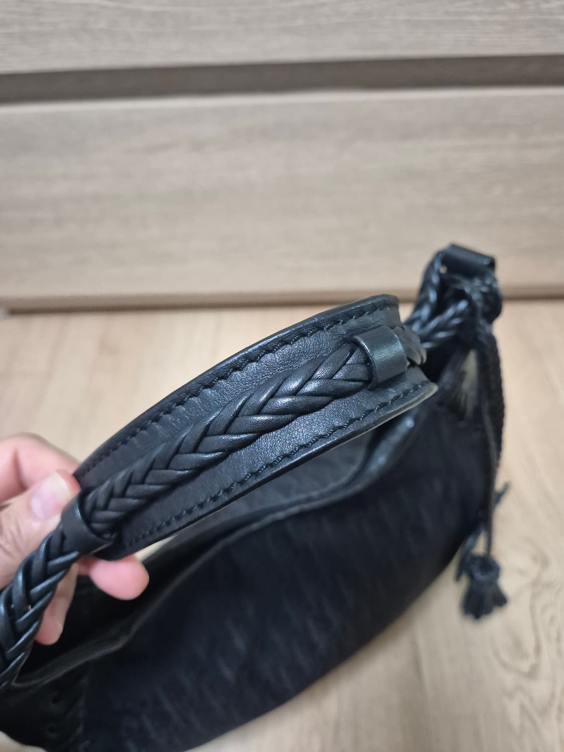 디올 오블리크 트로터 발레리나 코르셋 숄더백 상품이미지4