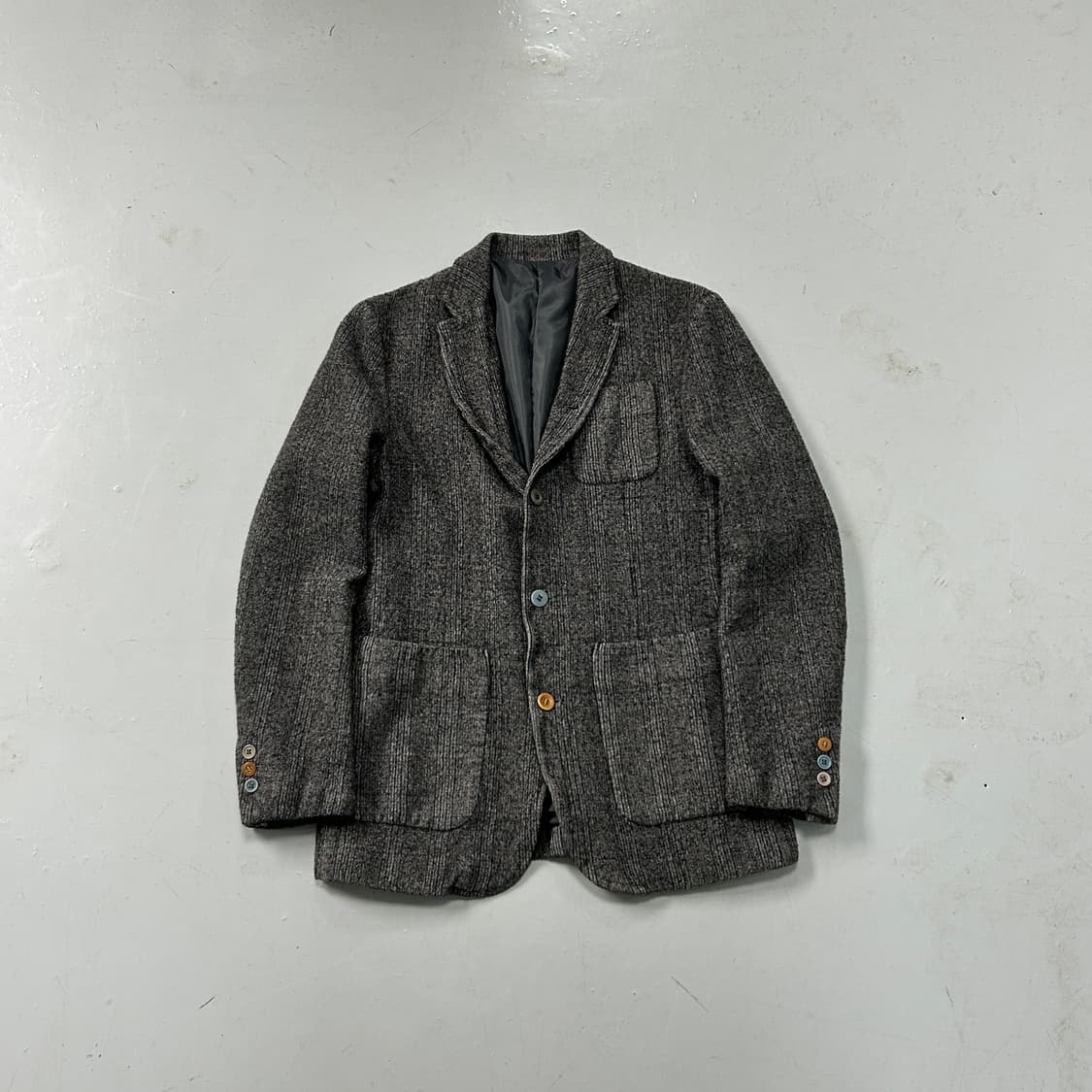 언더커버 13AW 헤링본 울 자켓  상품이미지1