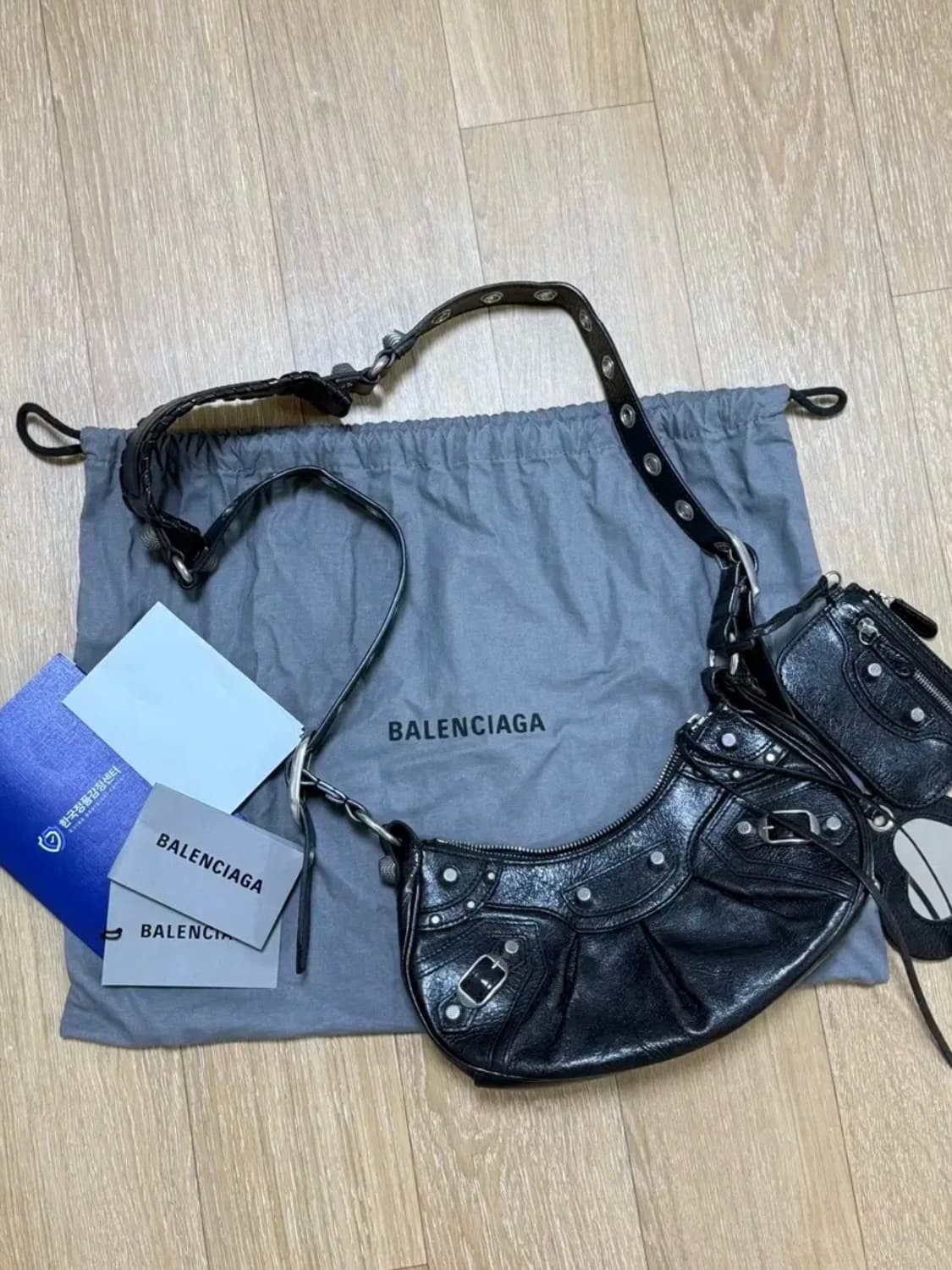 발렌시아카 르카골 xs 블랙(카드지갑, 거울O) 상품이미지1