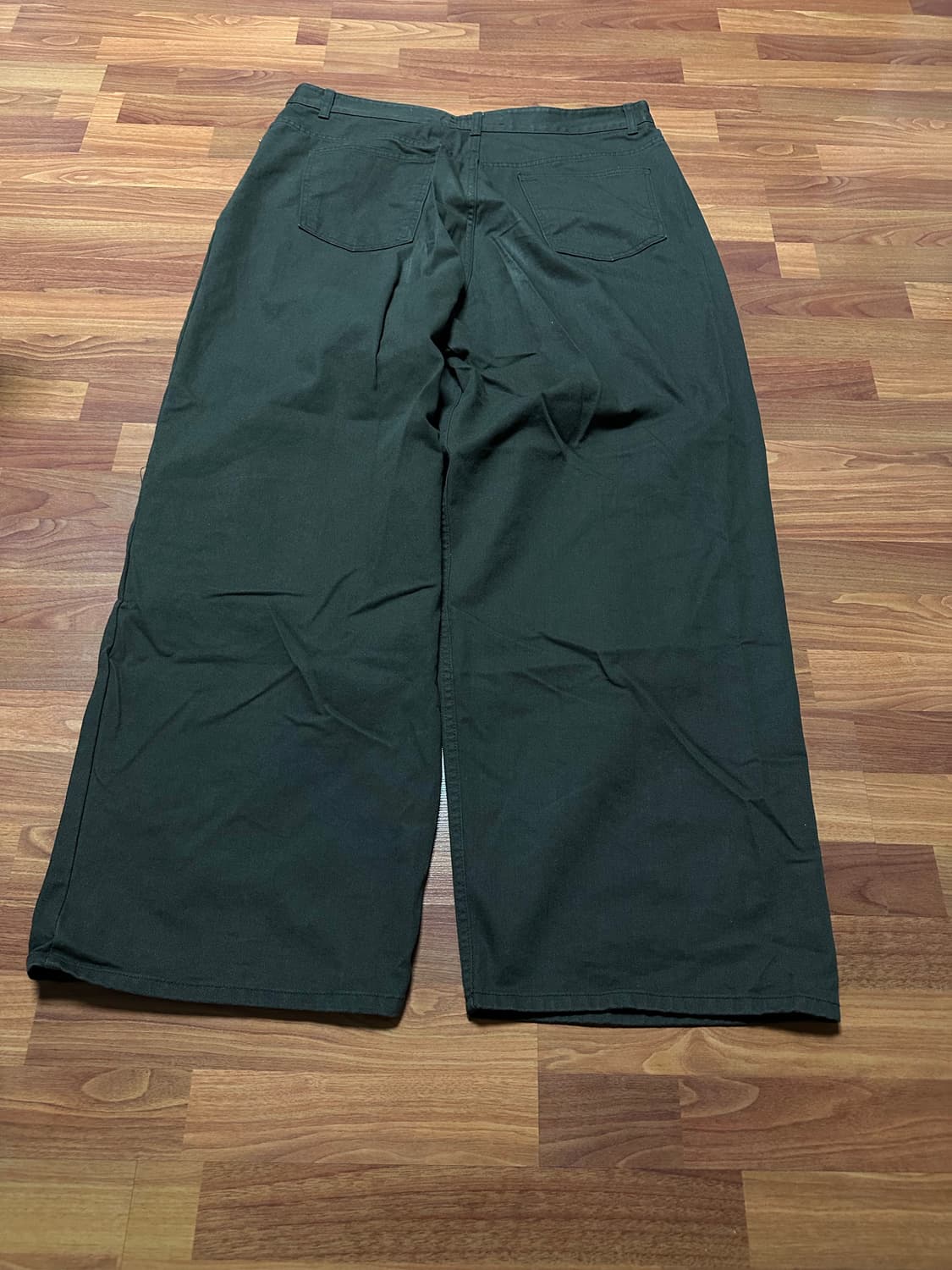 빈티지 브라운 와이드 팬츠 상품이미지2