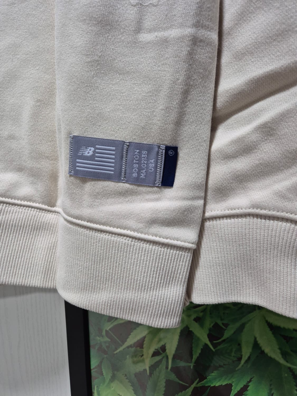 (타임세일)(새상품)뉴발란스 스포츠클럽 후드티 아이보리 상품이미지7