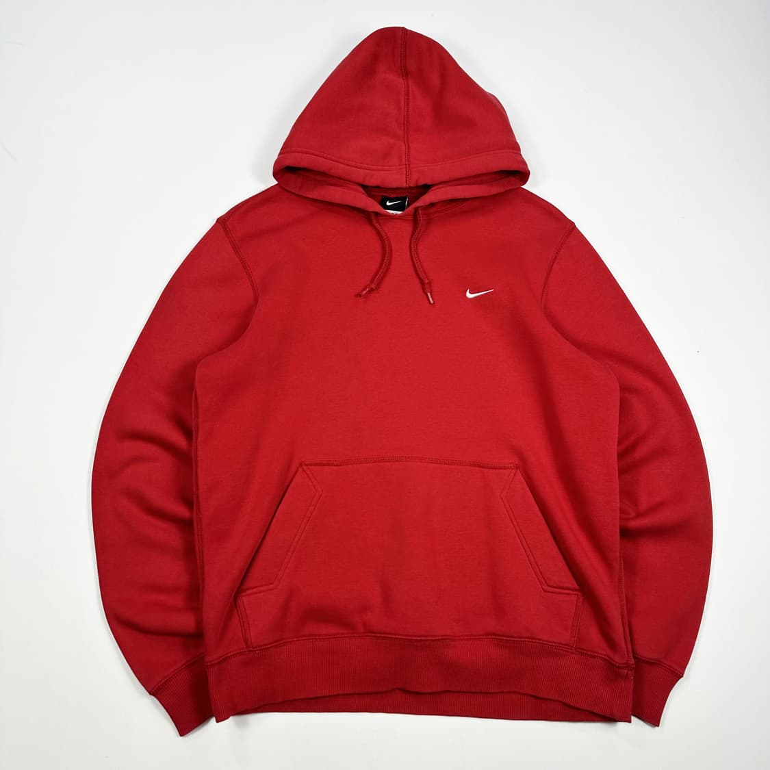 나이키 솔로스우시 베이직 후드티 레드 M 상품이미지1