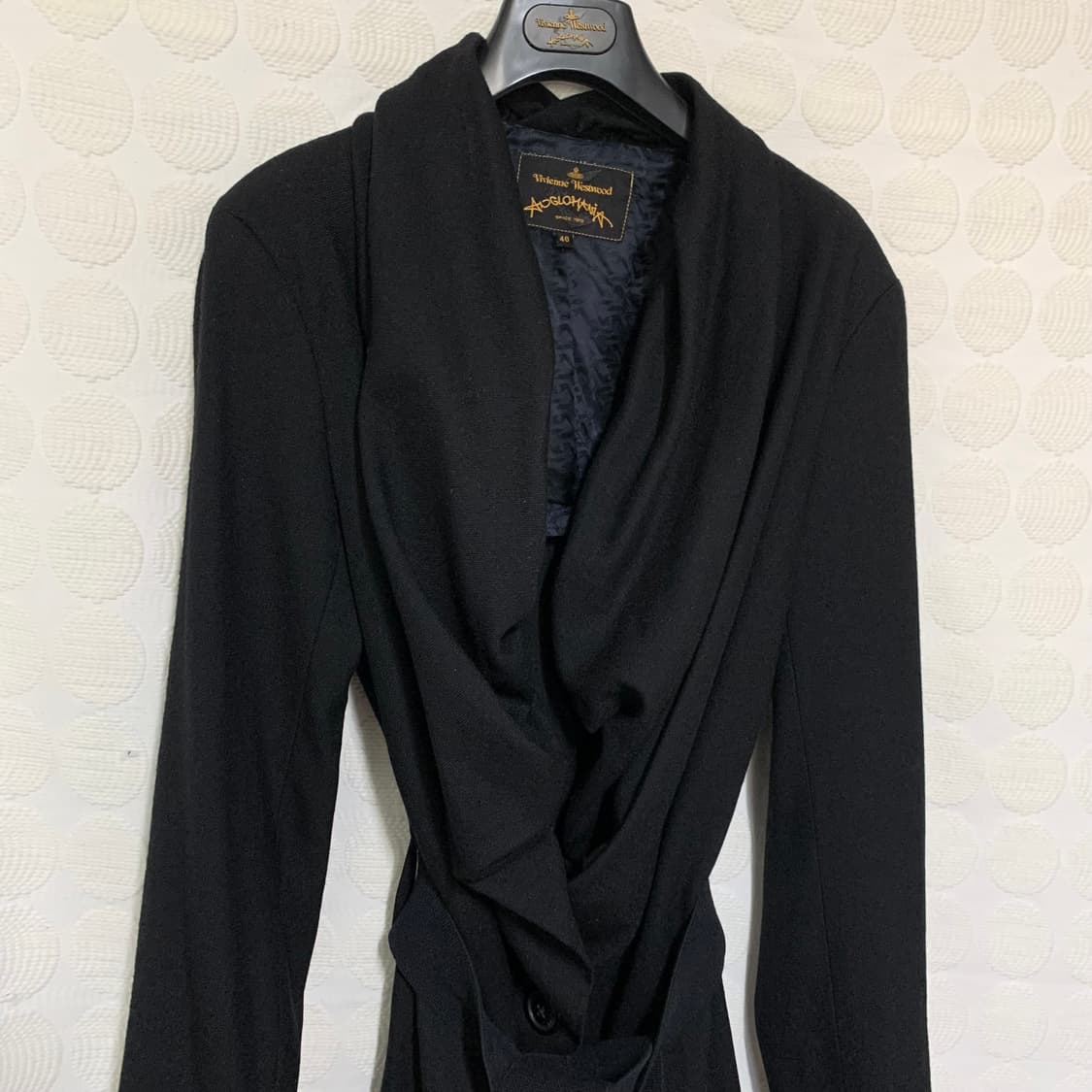 비비안 웨스트우드 입체 재단 울 코트 상품이미지5