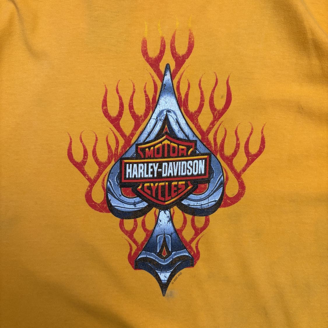 [XL] USA Harley-Davidson Fire T-shirt 상품이미지3