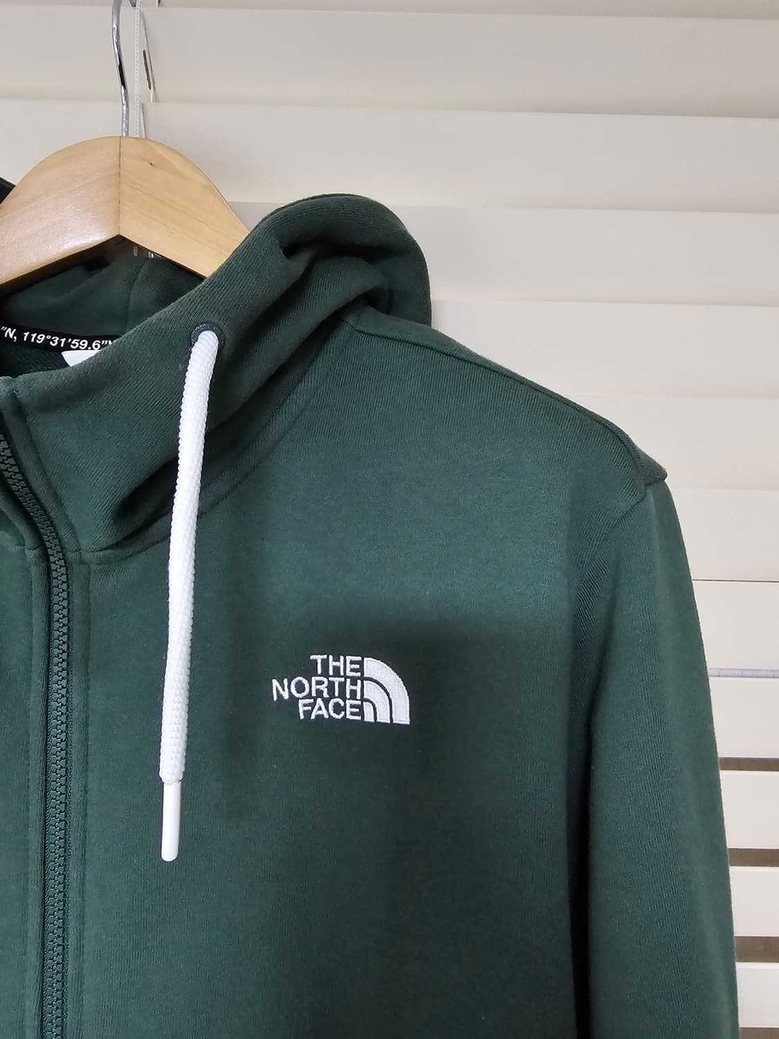 노스페이스 후드집업 그린 100(L) 상품이미지2