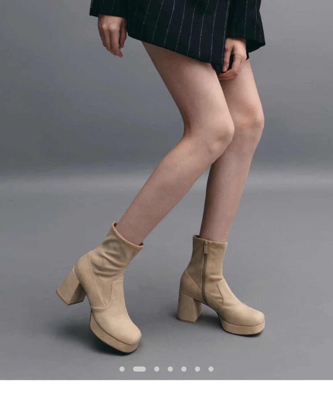 찰스앤키스 앵클부츠 스웨이드 새상품 상품이미지2