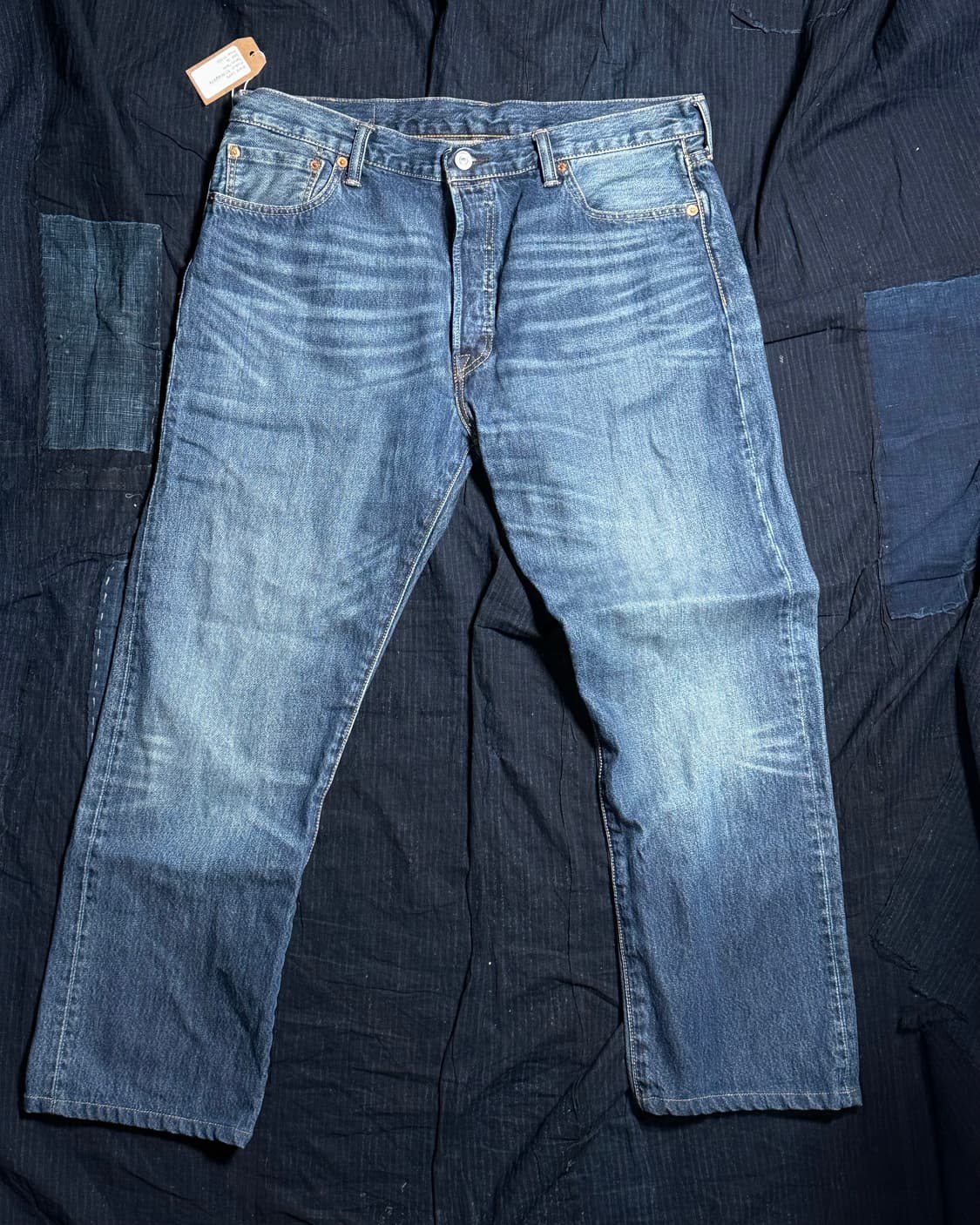 리바이스 501 스트레이트 핏 데님 팬츠 36 상품이미지1