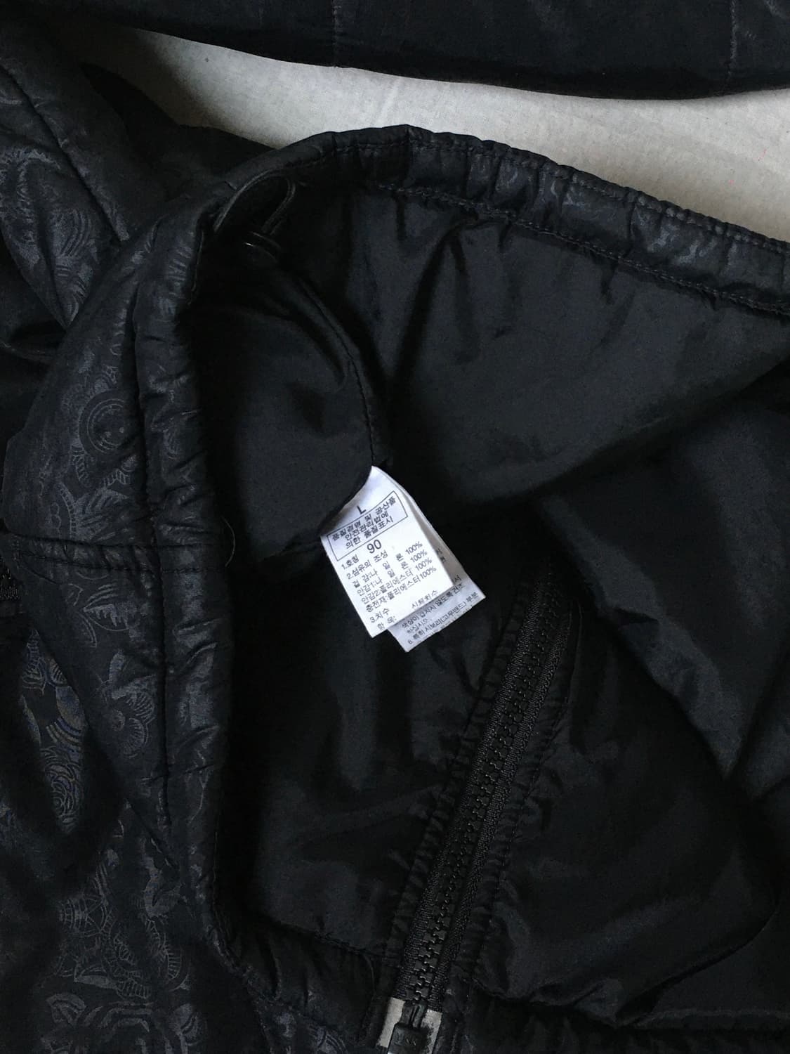 노스페이스 자수패턴 경량패딩 상품이미지4