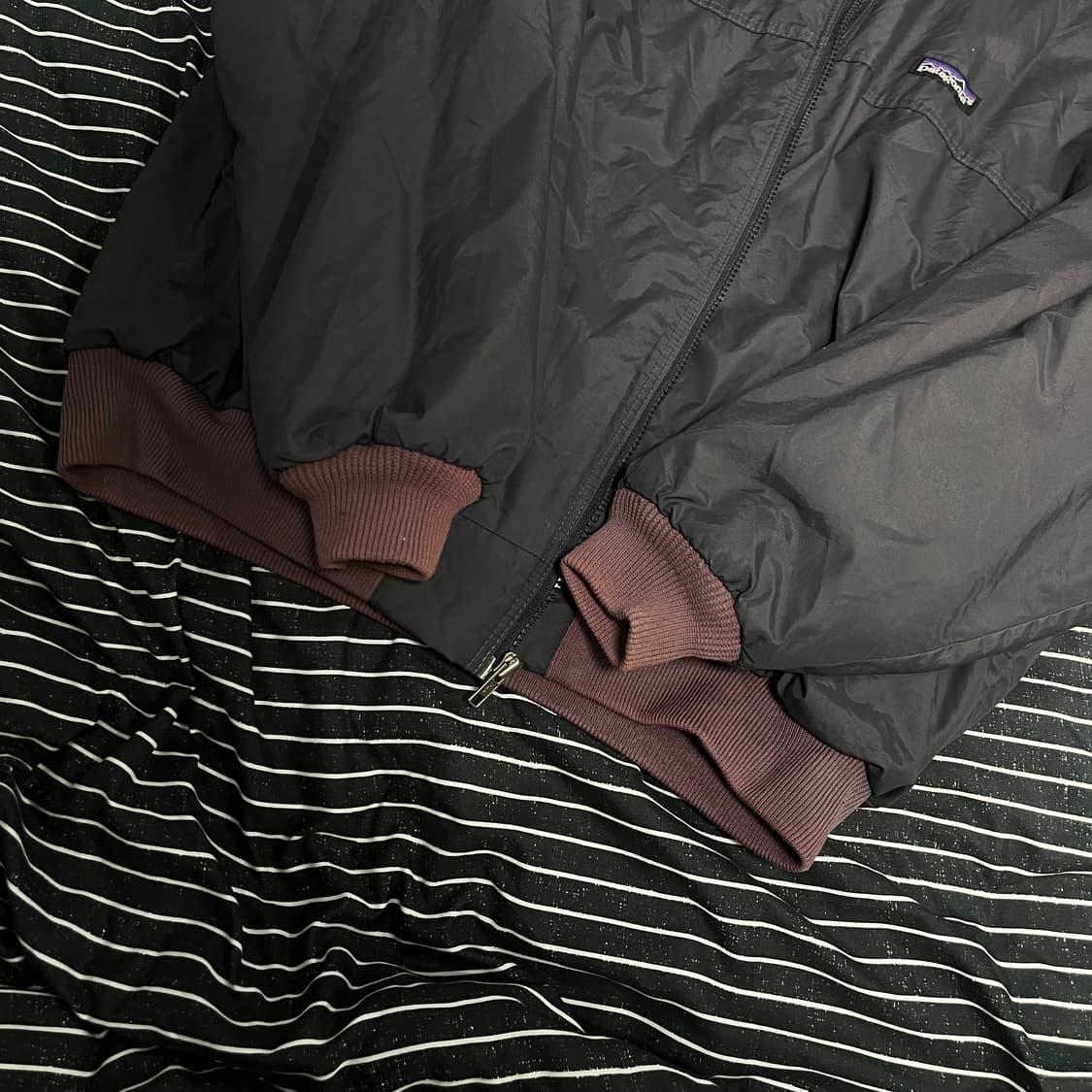 90s USA 파타고니아 신칠라 쉘드 봄버 자켓 XL 상품이미지3