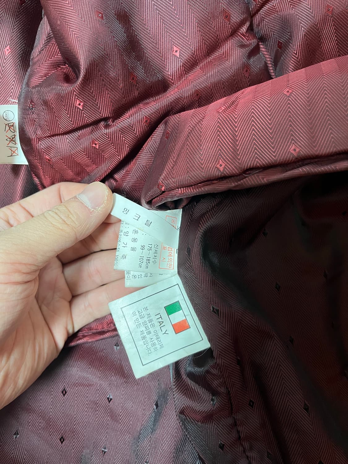 90’s 밍크털 양가죽 코트(다크 브라운) L~XL 상품이미지5