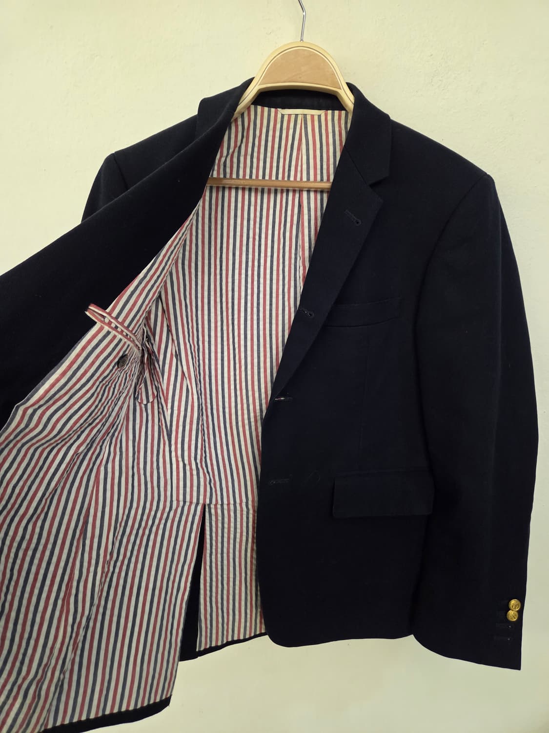 톰브라운 네이비  자켓  상품이미지5