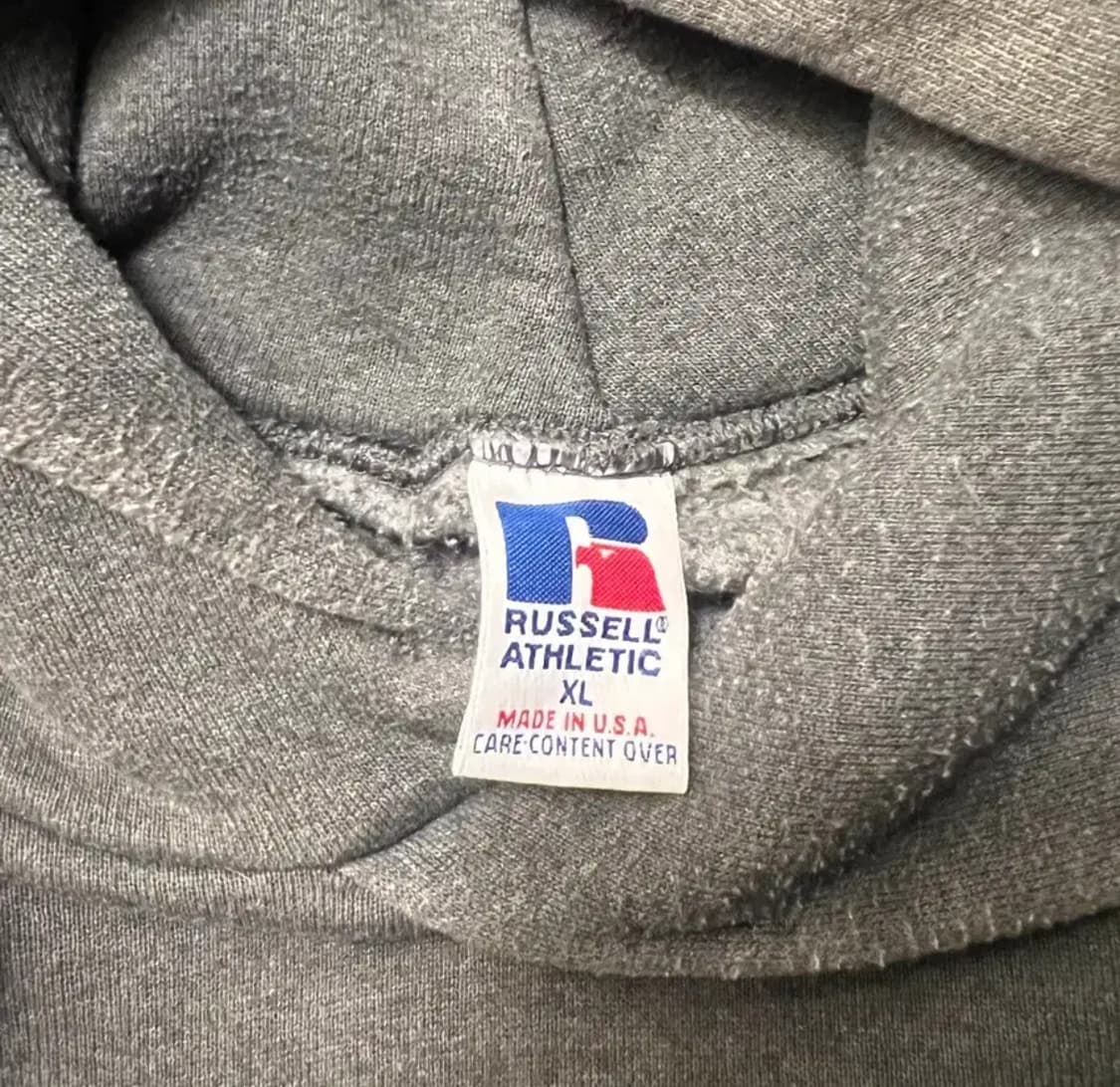 USA 90s 러셀후드 다크그레이 XL 상품이미지3