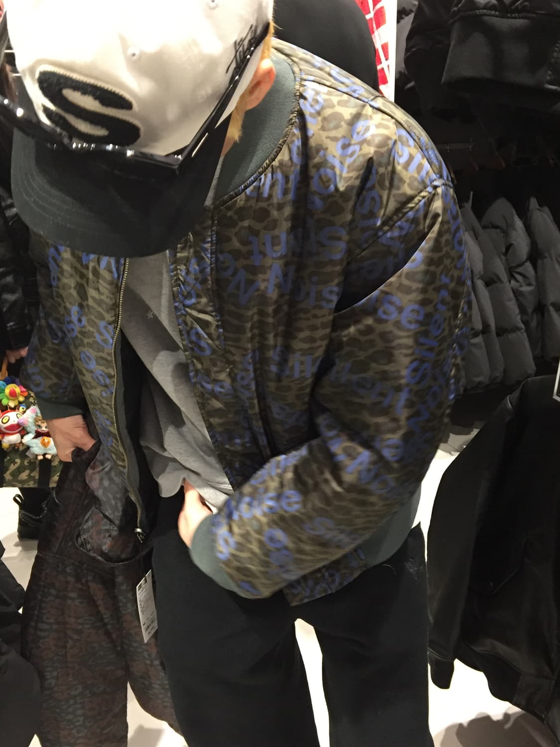 GU x 언더커버 콜라보 리버시블 블루종 새상품 상품이미지2