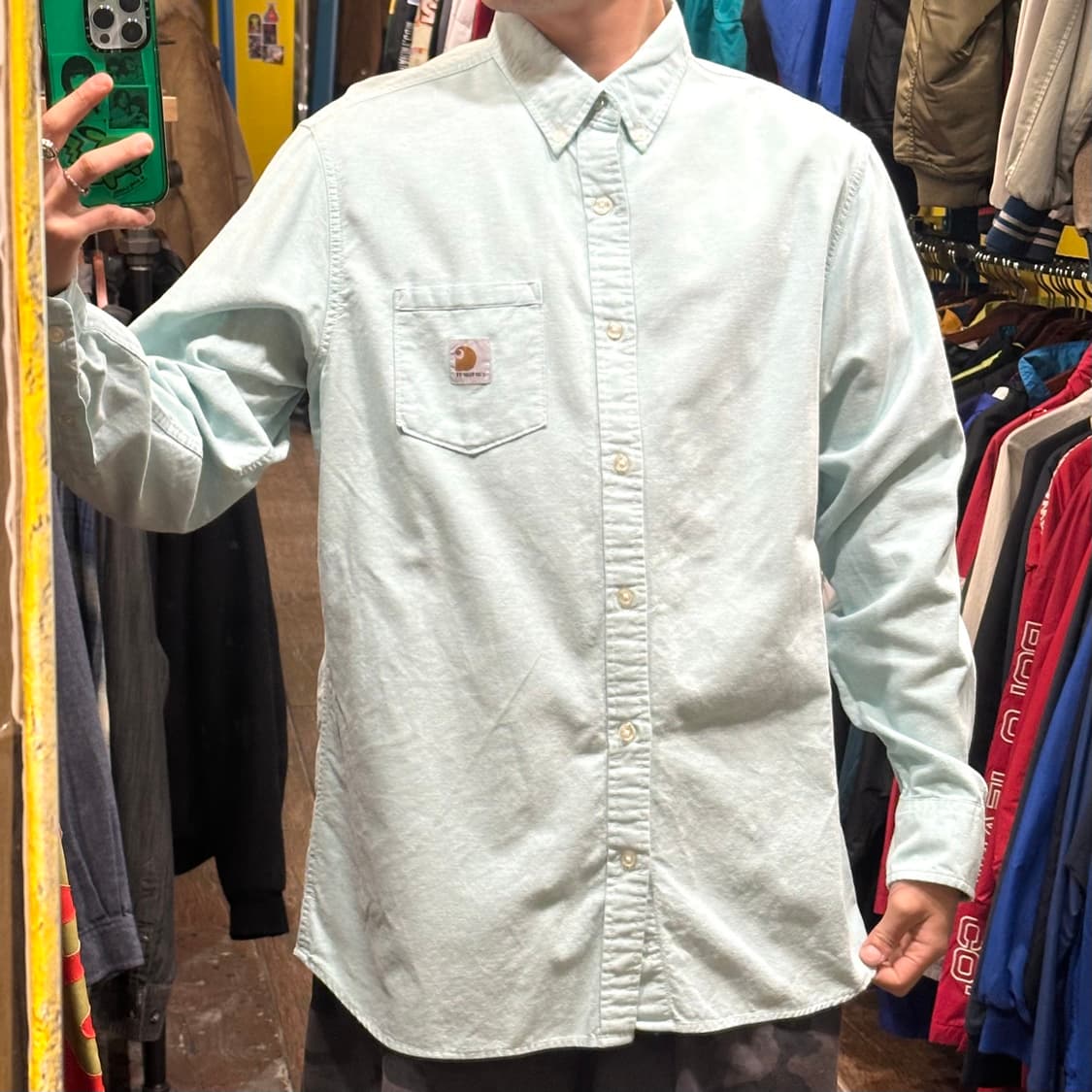 [HI] 칼하트 셔츠 민트  상품이미지2