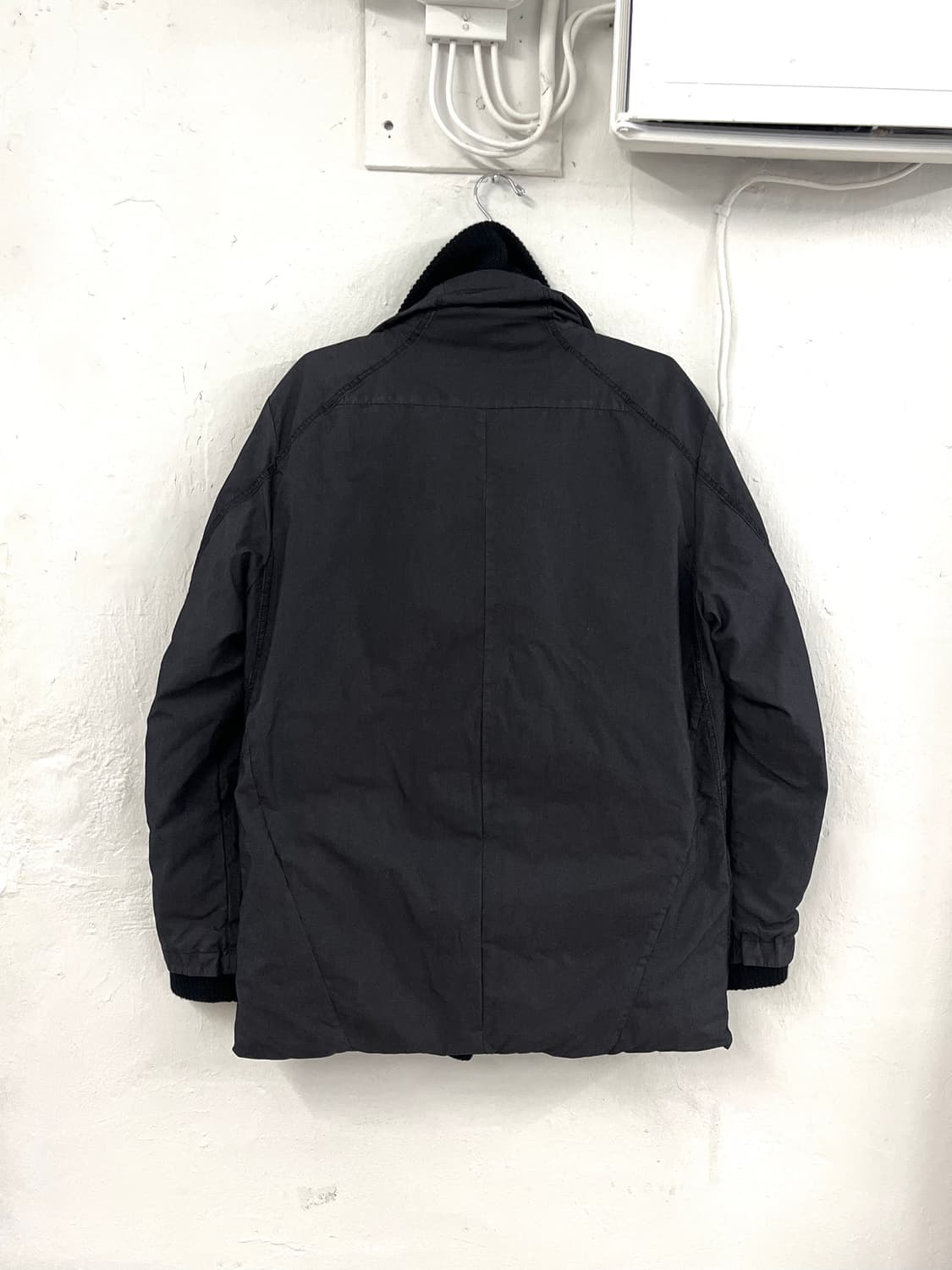 트랜짓 코팅 코튼 하이넥 자켓 상품이미지8