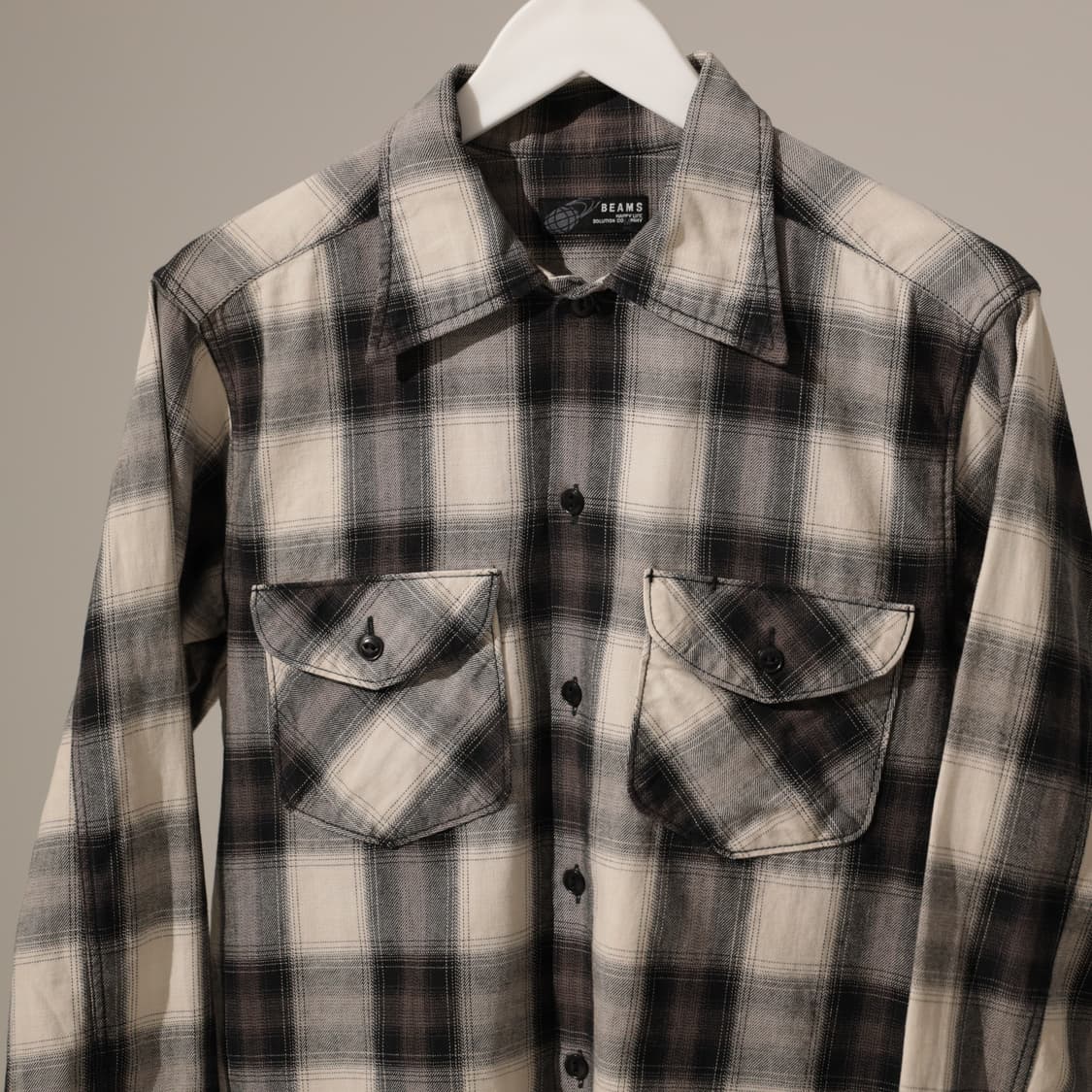 빔즈 체크 셔츠 상품이미지3