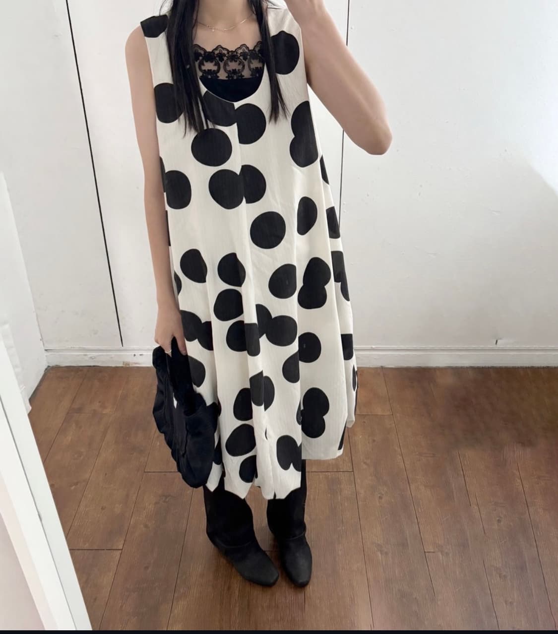 샵피에브레 DOT SLEEVELESS OPS 상품이미지2