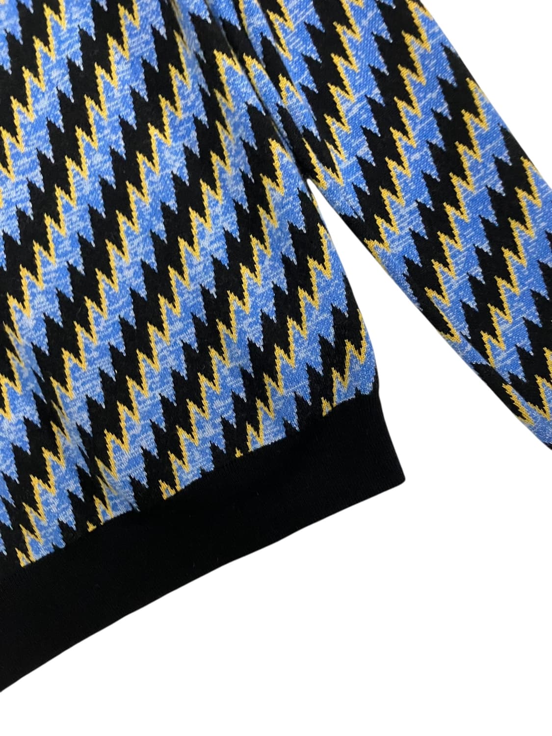 Kenzo 켄조 지그재그 패턴 니트 S 상품이미지3