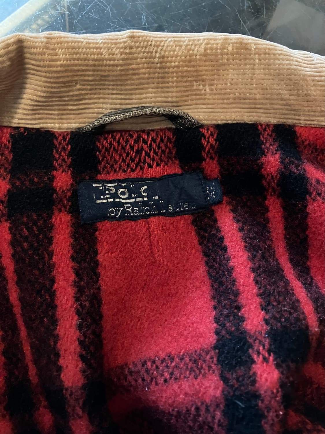 80s USA 폴로 랄프로렌 2세대 블랙 데님 자켓 상품이미지9